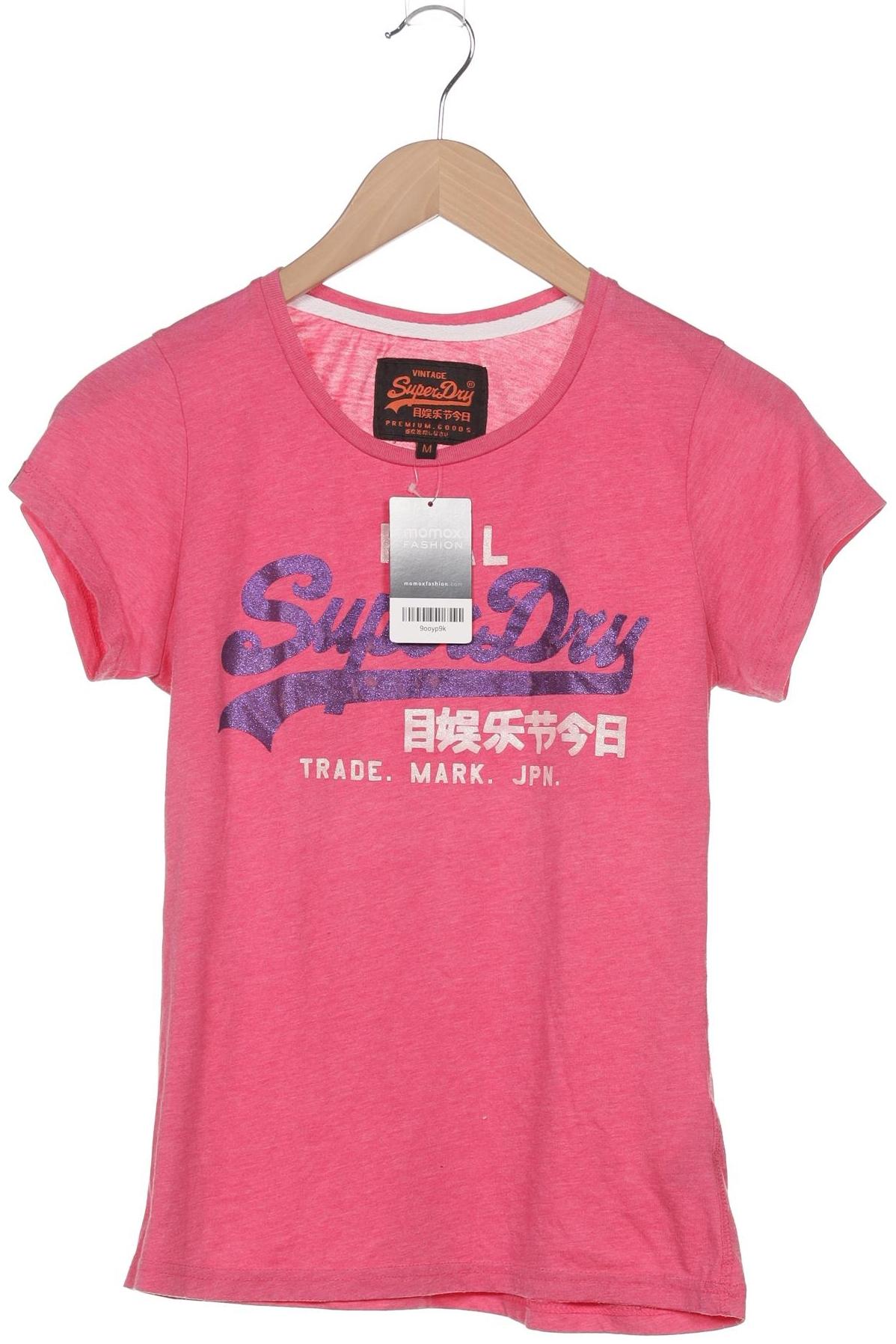 

Superdry Damen T-Shirt, pink, Gr. 38