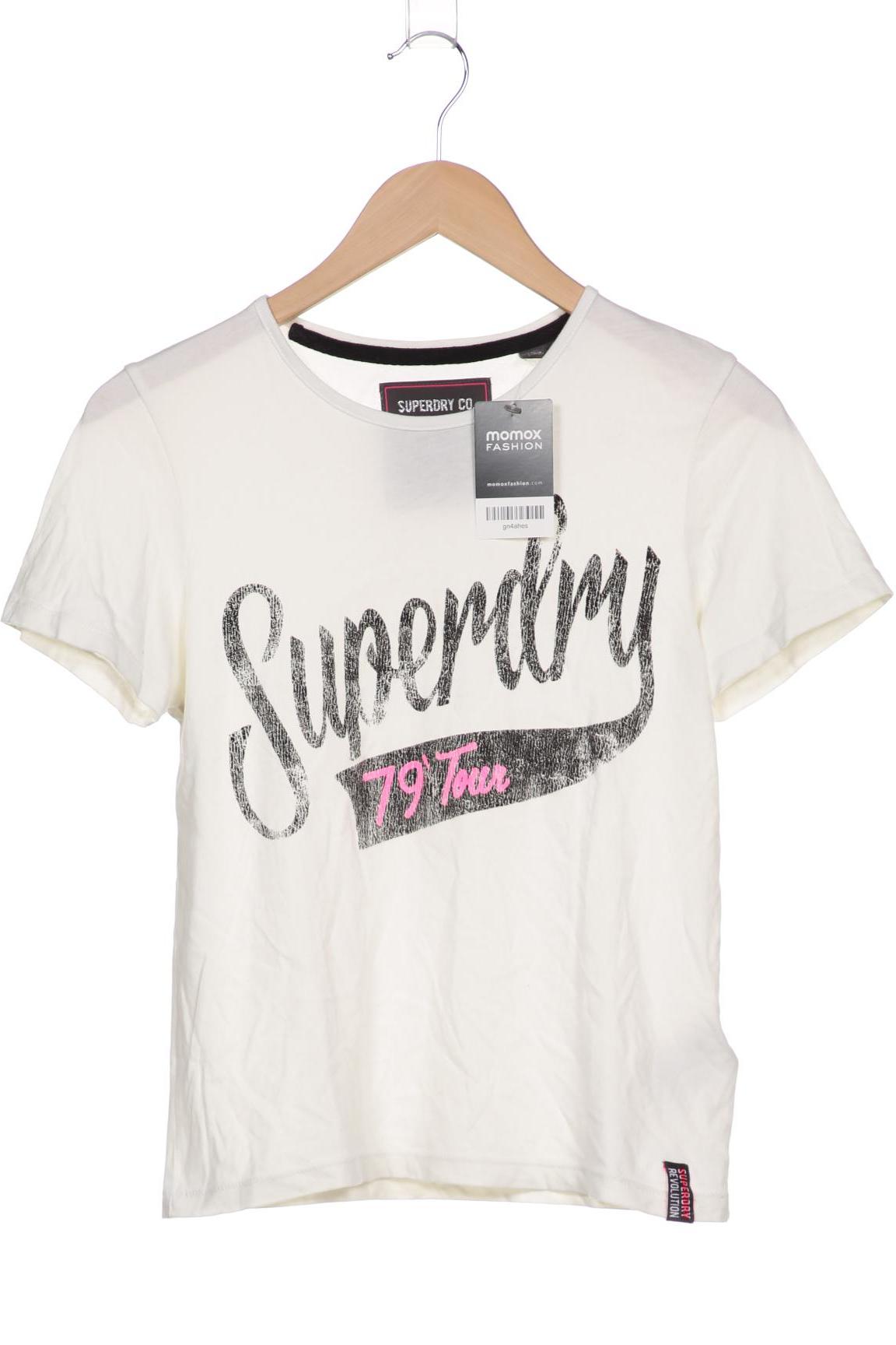 

Superdry Damen T-Shirt, cremeweiß