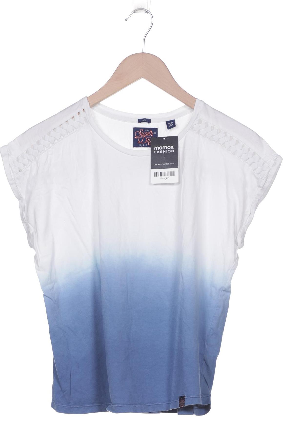 

Superdry Damen T-Shirt, blau, Gr. 42