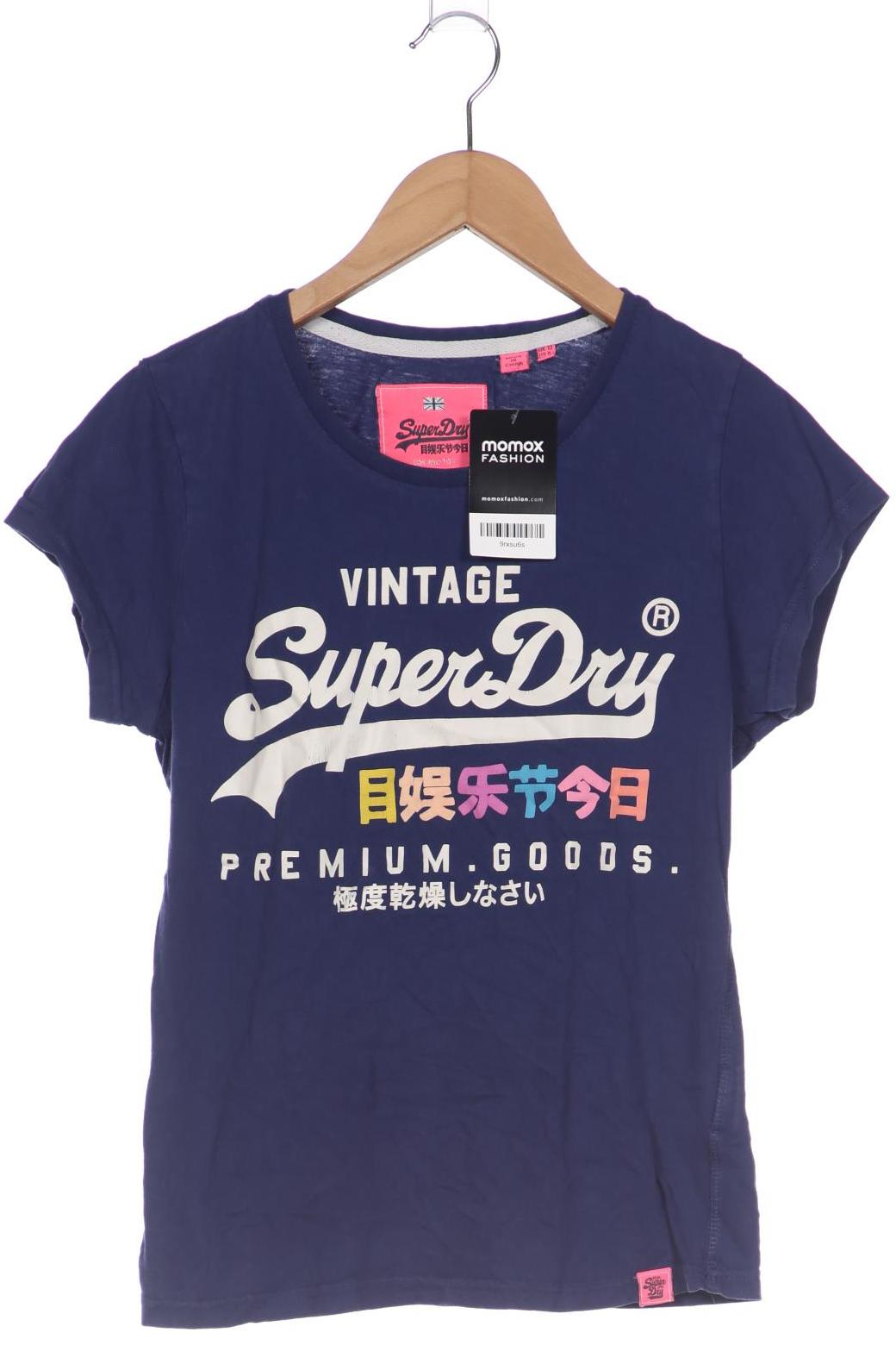 

Superdry Damen T-Shirt, marineblau, Gr. 40