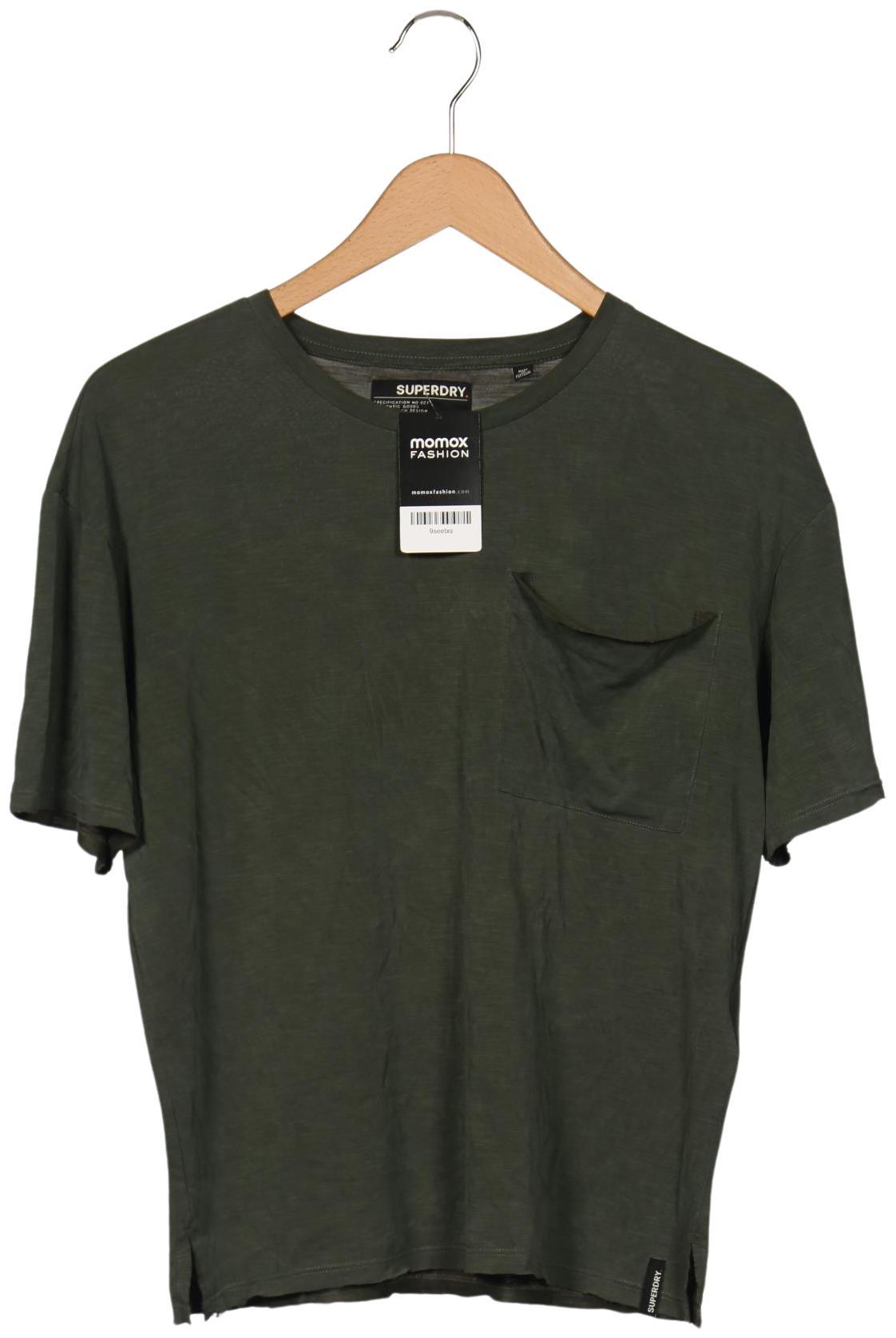 

Superdry Damen T-Shirt, grün, Gr. 38