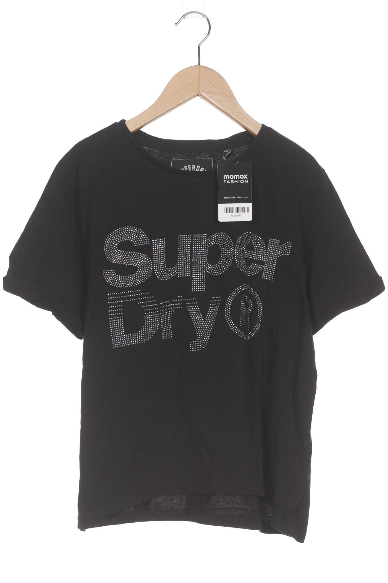 

Superdry Damen T-Shirt, schwarz, Gr. 42
