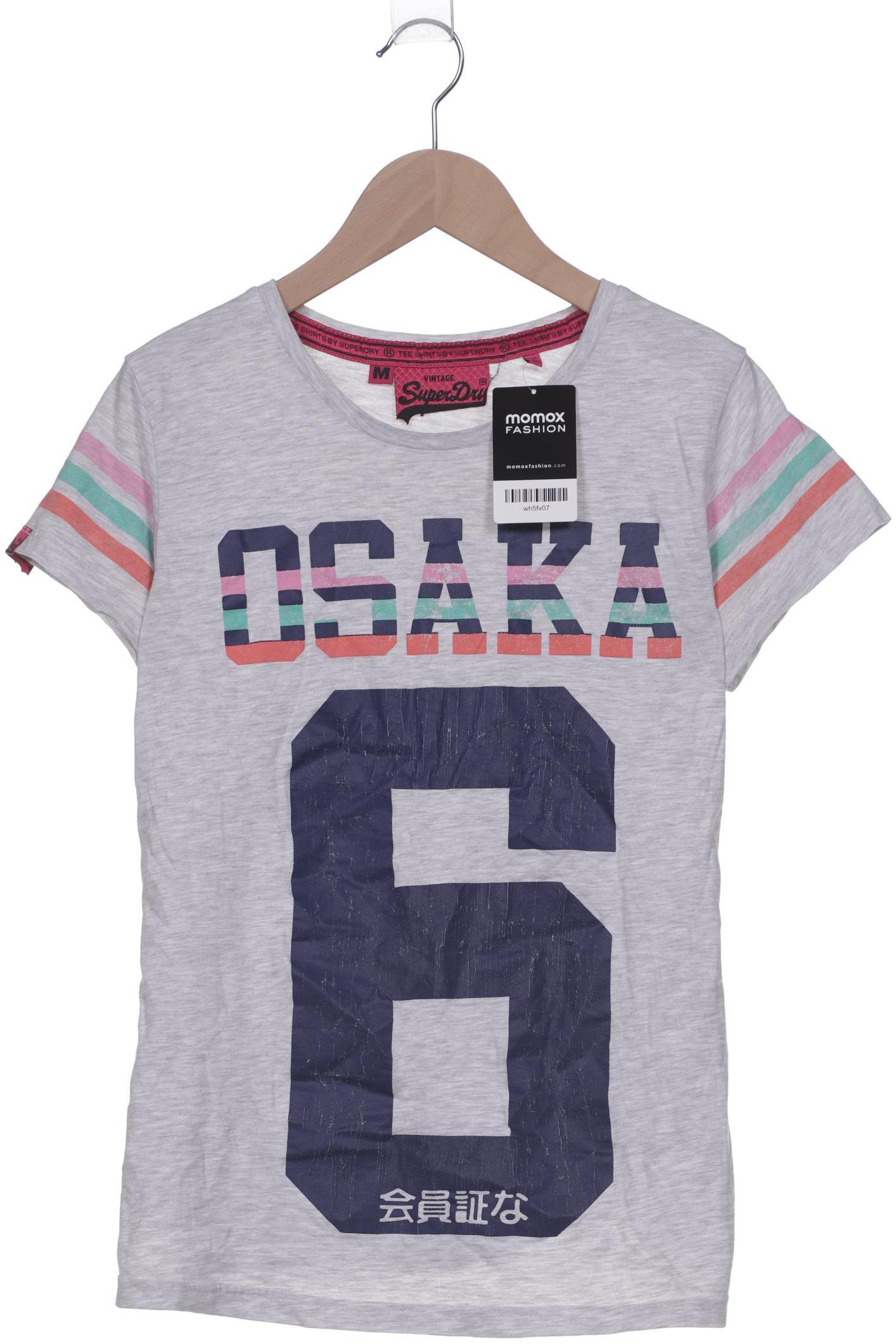 

Superdry Damen T-Shirt, grau, Gr. 38