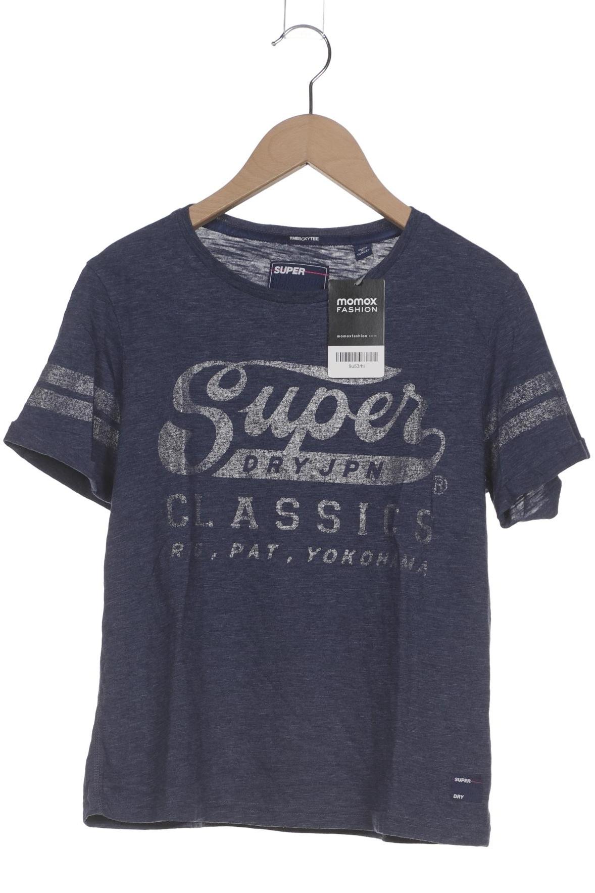 

Superdry Damen T-Shirt, marineblau, Gr. 34