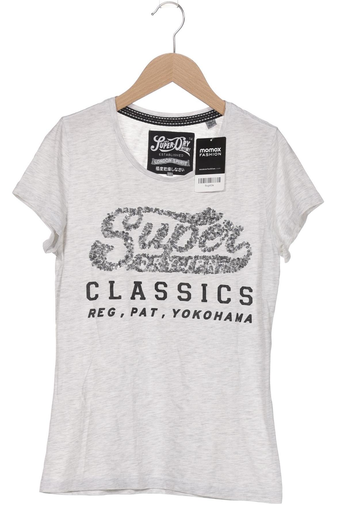 

Superdry Damen T-Shirt, grau, Gr. 38