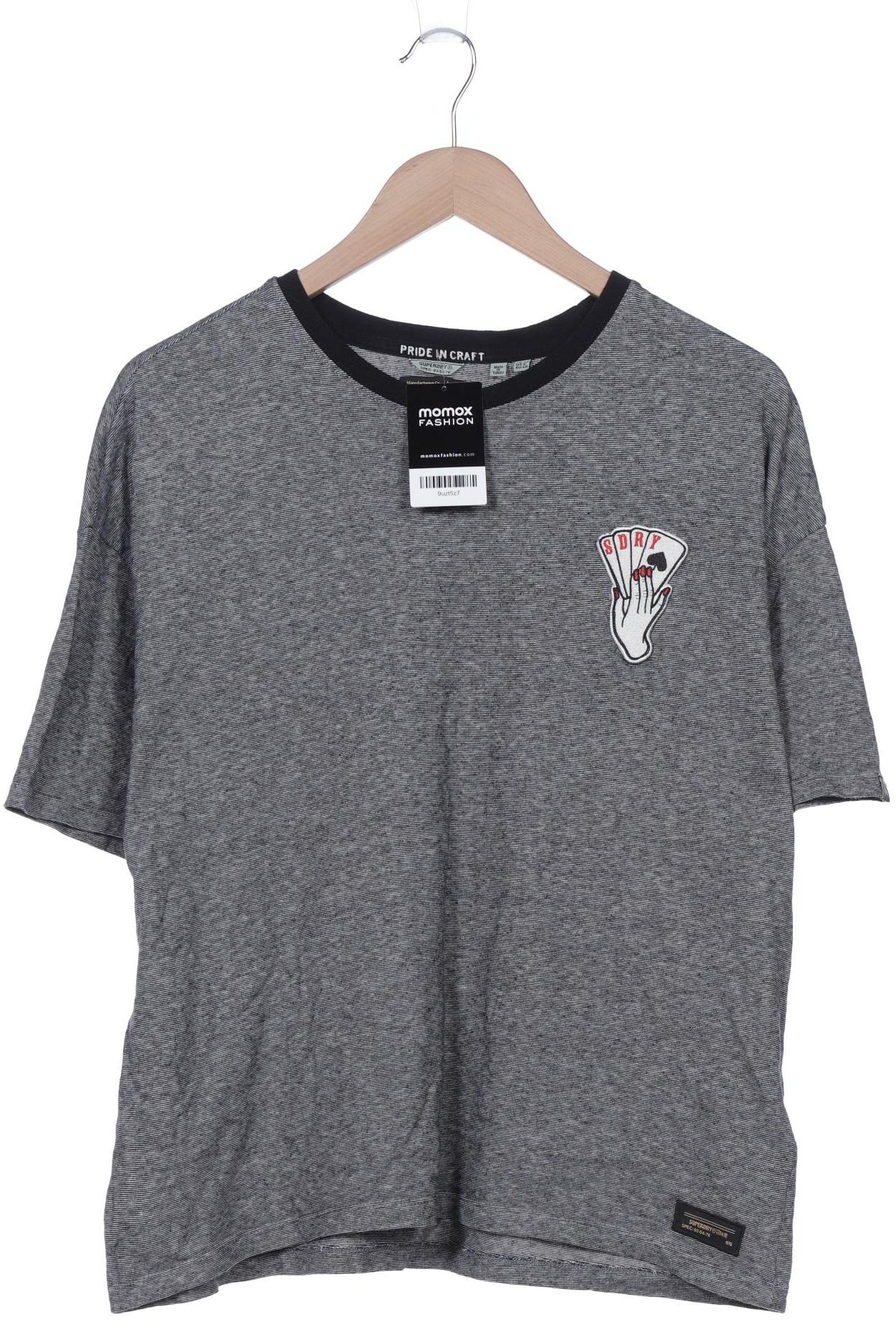 

Superdry Damen T-Shirt, grau, Gr. 40
