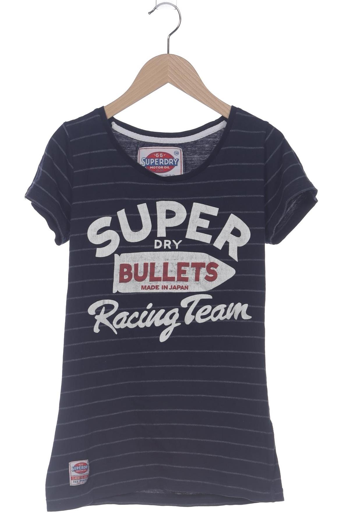 

Superdry Damen T-Shirt, marineblau, Gr. 36
