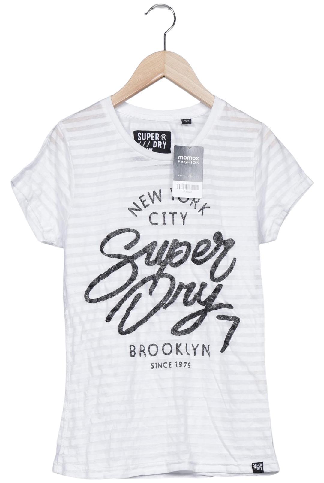 

Superdry Damen T-Shirt, weiß, Gr. 36