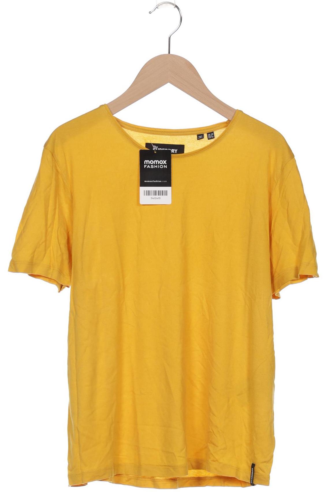 

Superdry Damen T-Shirt, gelb, Gr. 38