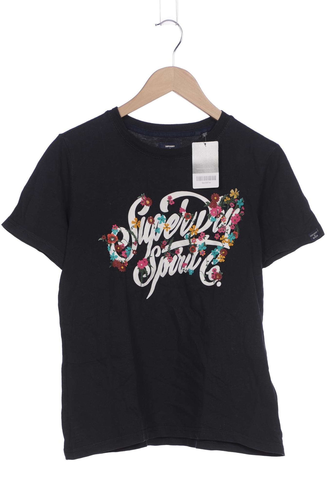 

Superdry Damen T-Shirt, marineblau, Gr. 38