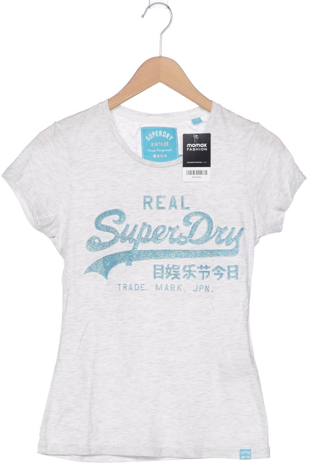 

Superdry Damen T-Shirt, grau, Gr. 36