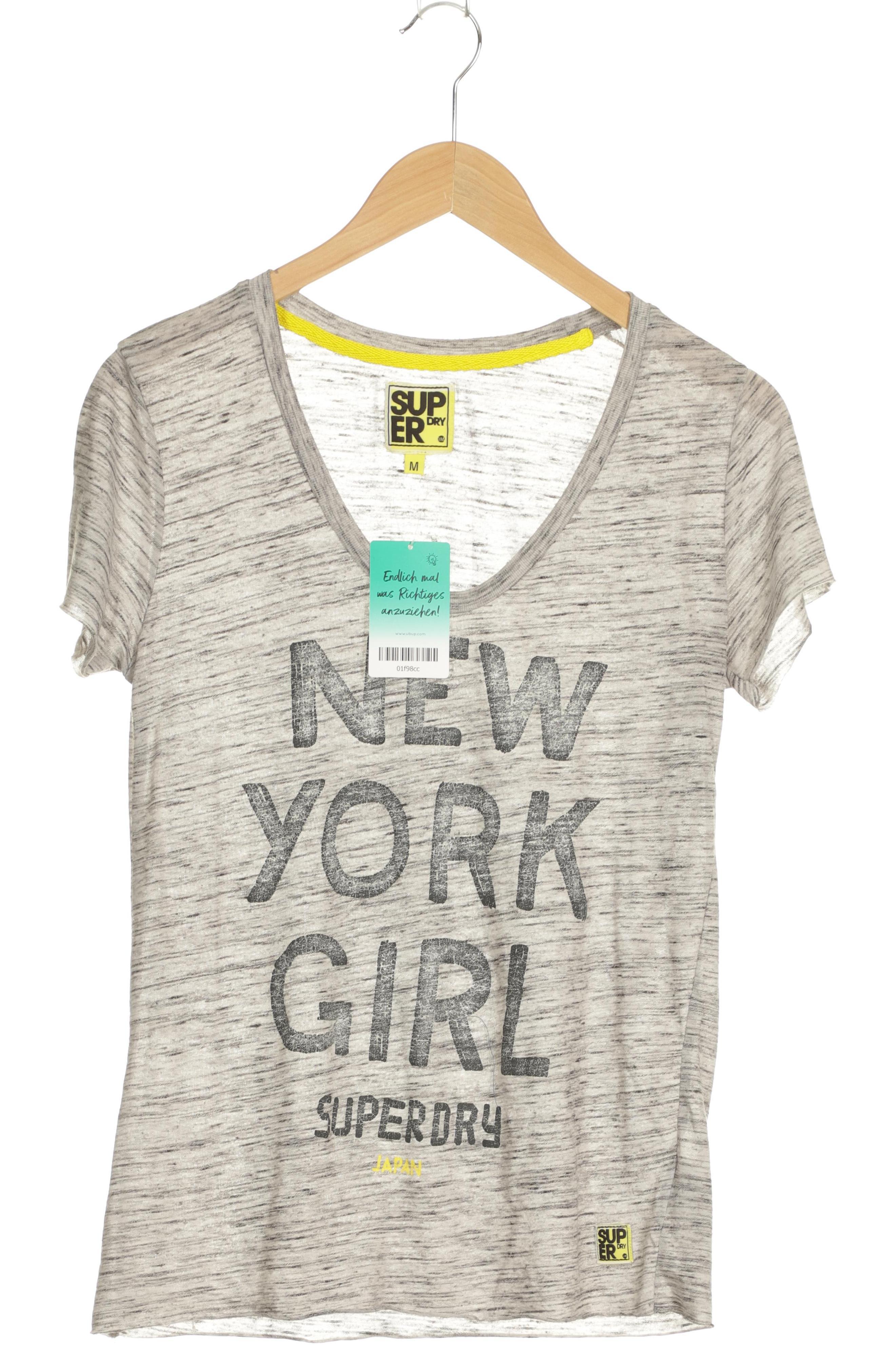 

Superdry Damen T-Shirt, grau, Gr.