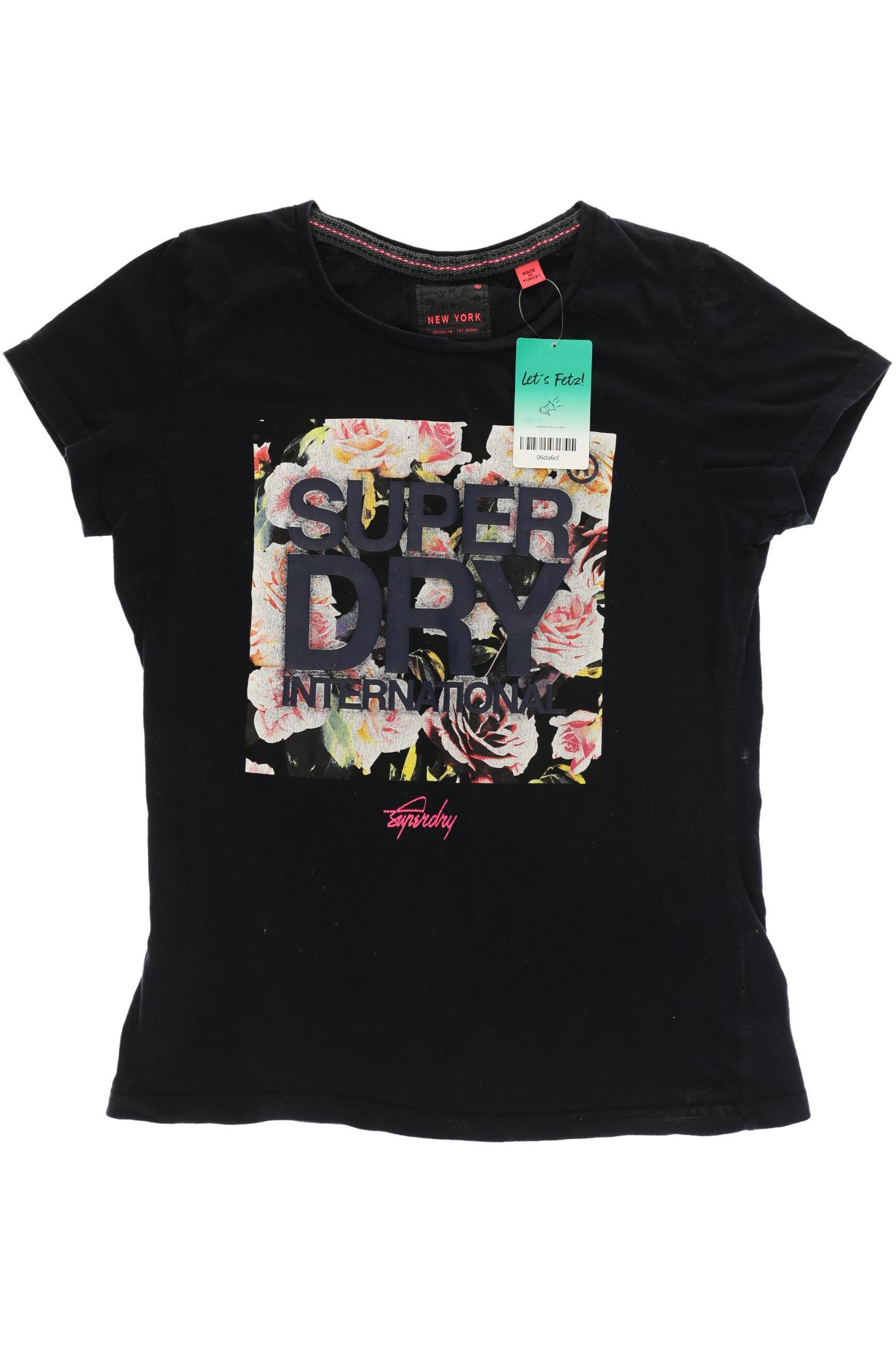 

Superdry Damen T-Shirt, schwarz, Gr.