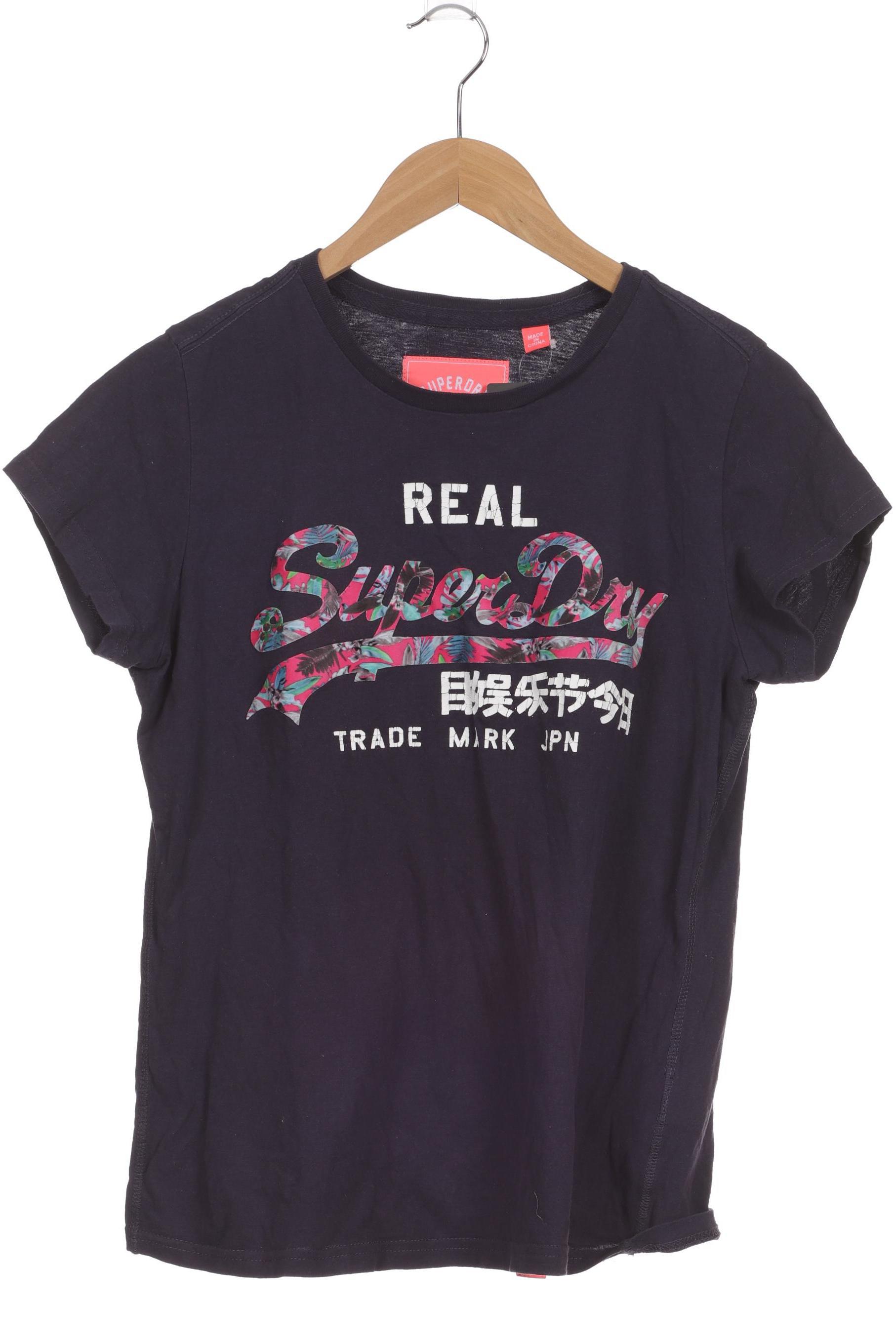 

Superdry Damen T-Shirt, blau, Gr.