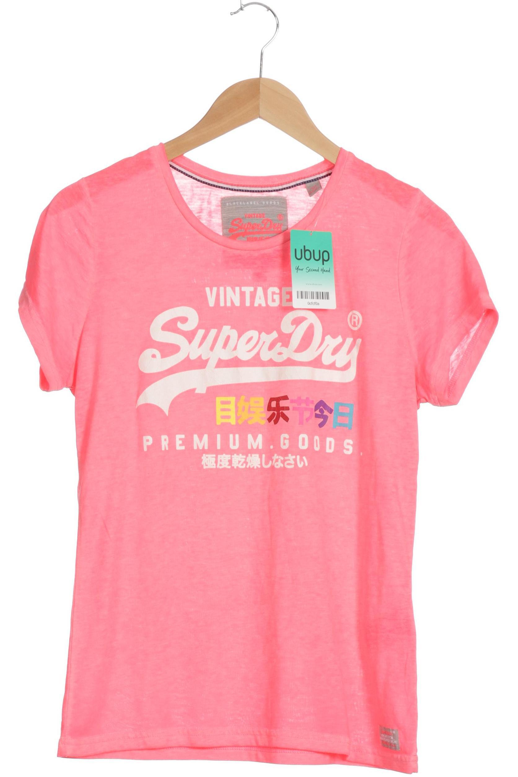 

Superdry Damen T-Shirt, pink, Gr.