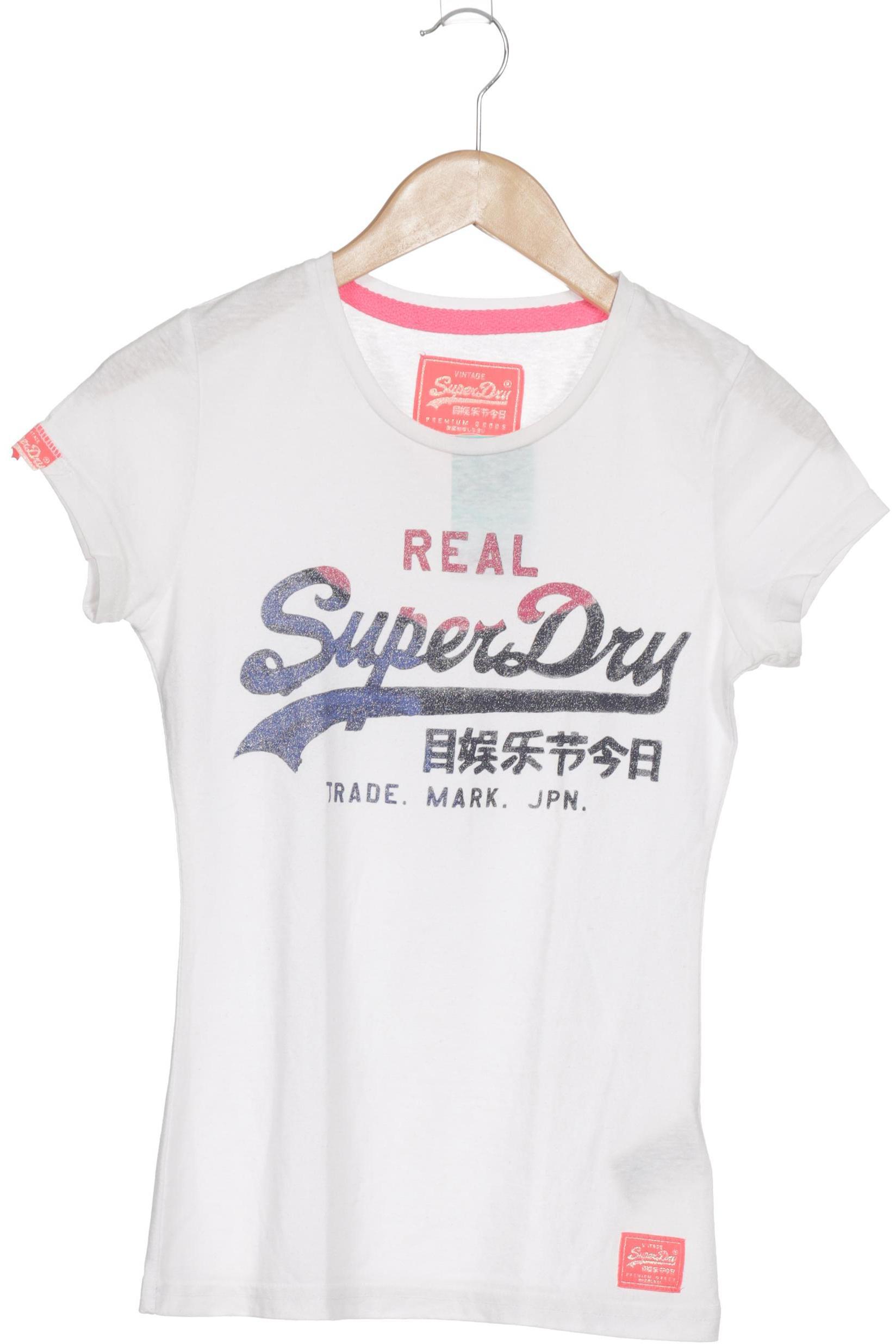 

Superdry Damen T-Shirt, weiß, Gr.