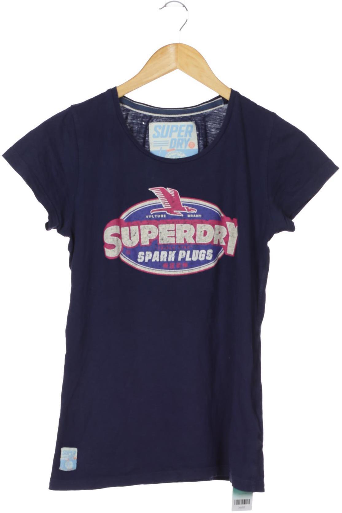 

Superdry Damen T-Shirt, blau, Gr.