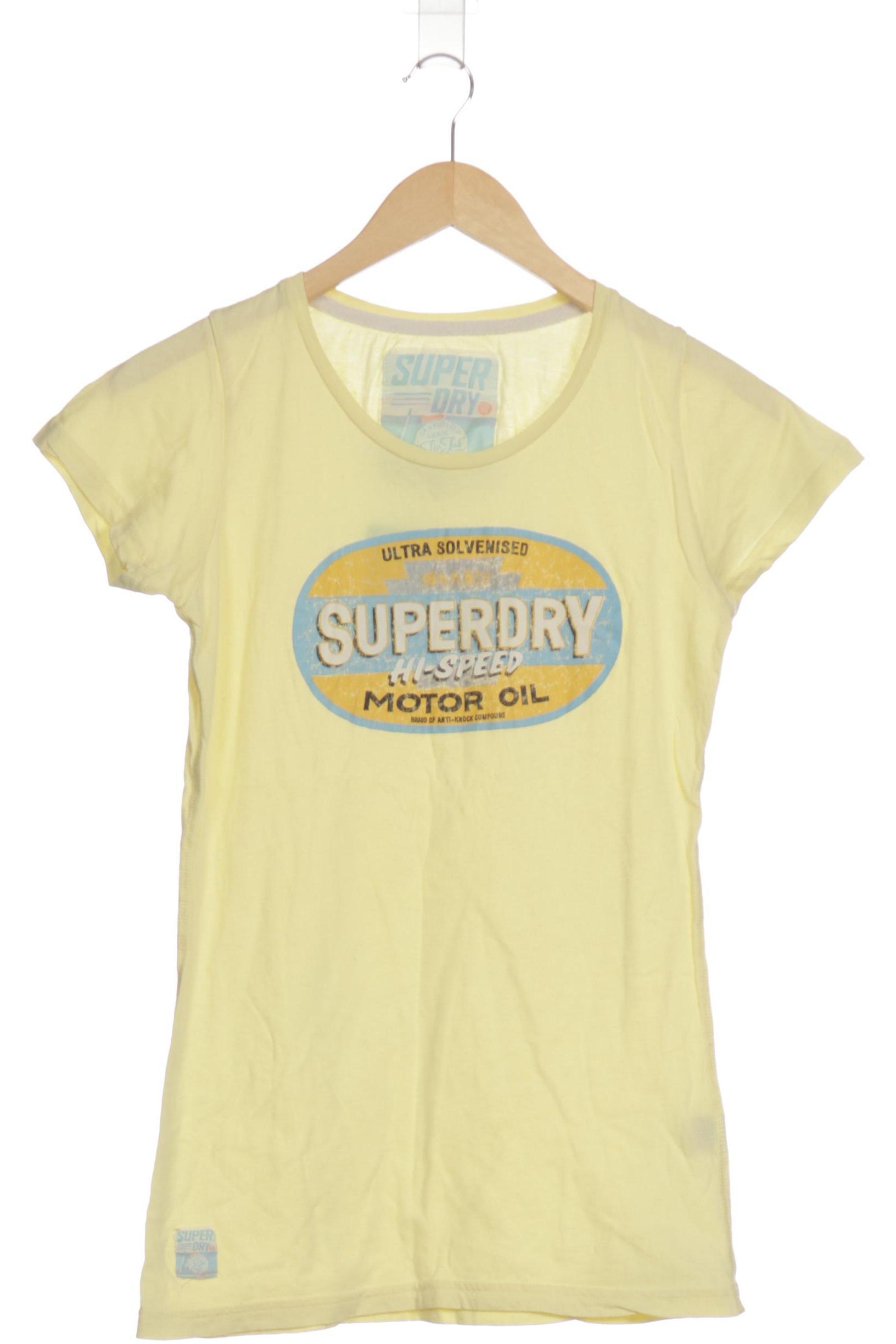 

Superdry Damen T-Shirt, gelb, Gr.