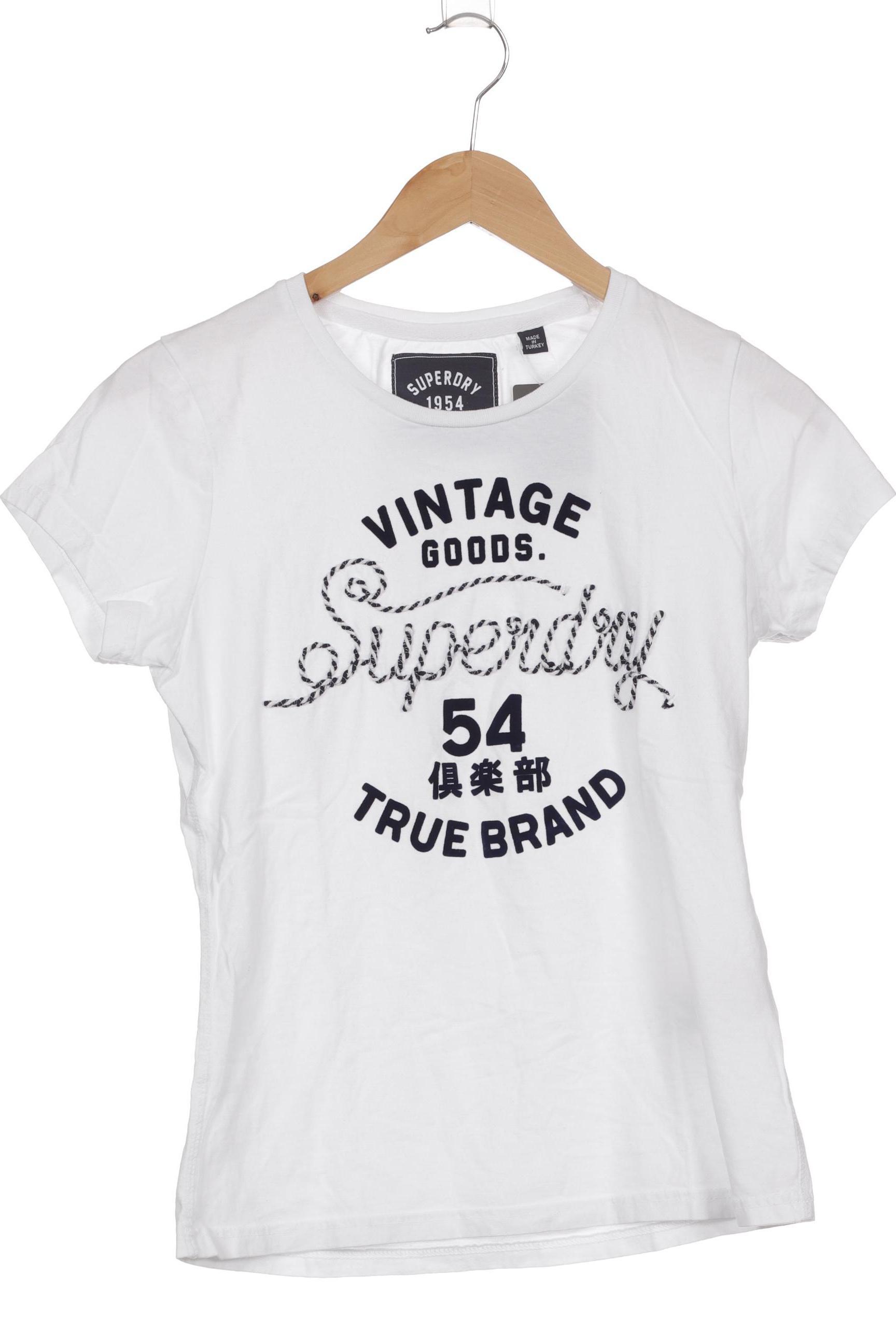 

Superdry Damen T-Shirt, weiß, Gr.