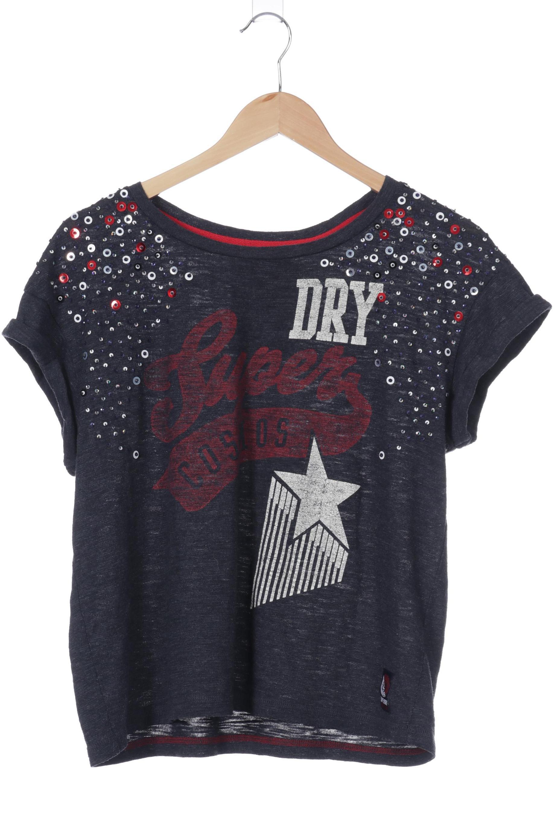 

Superdry Damen T-Shirt, blau, Gr.