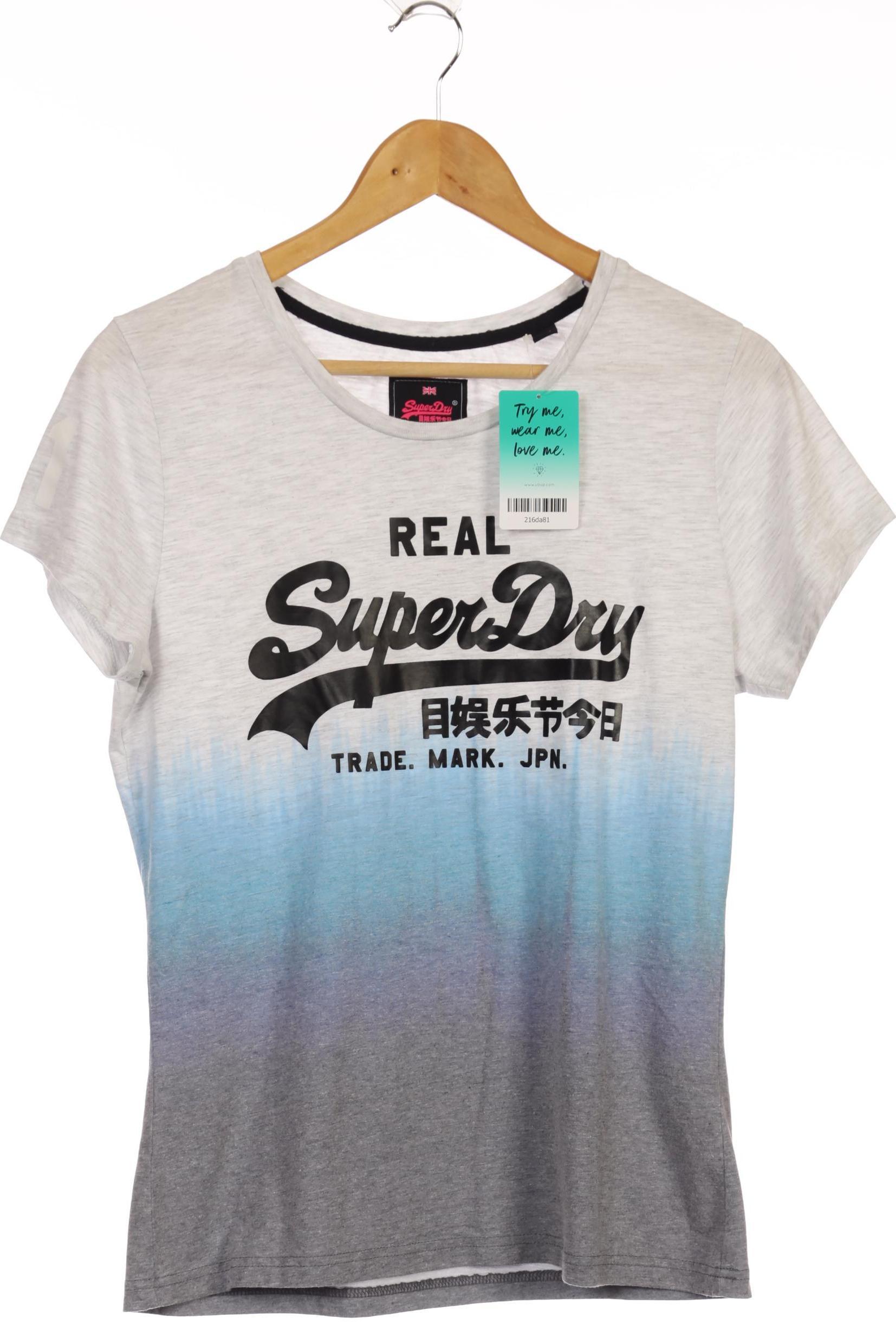 

Superdry Damen T-Shirt, blau, Gr.