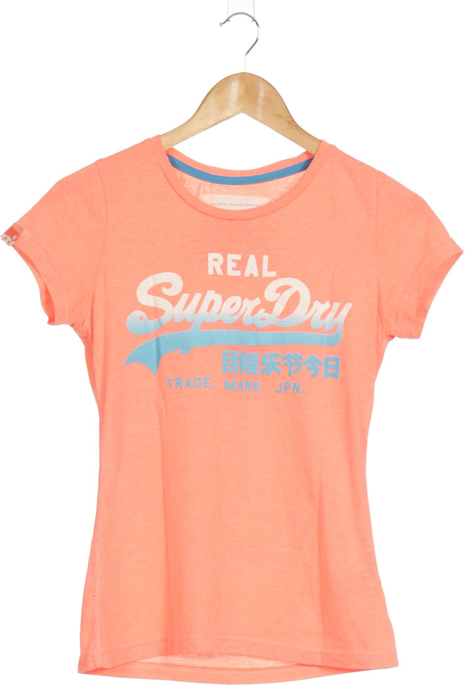 

Superdry Damen T-Shirt, orange, Gr.
