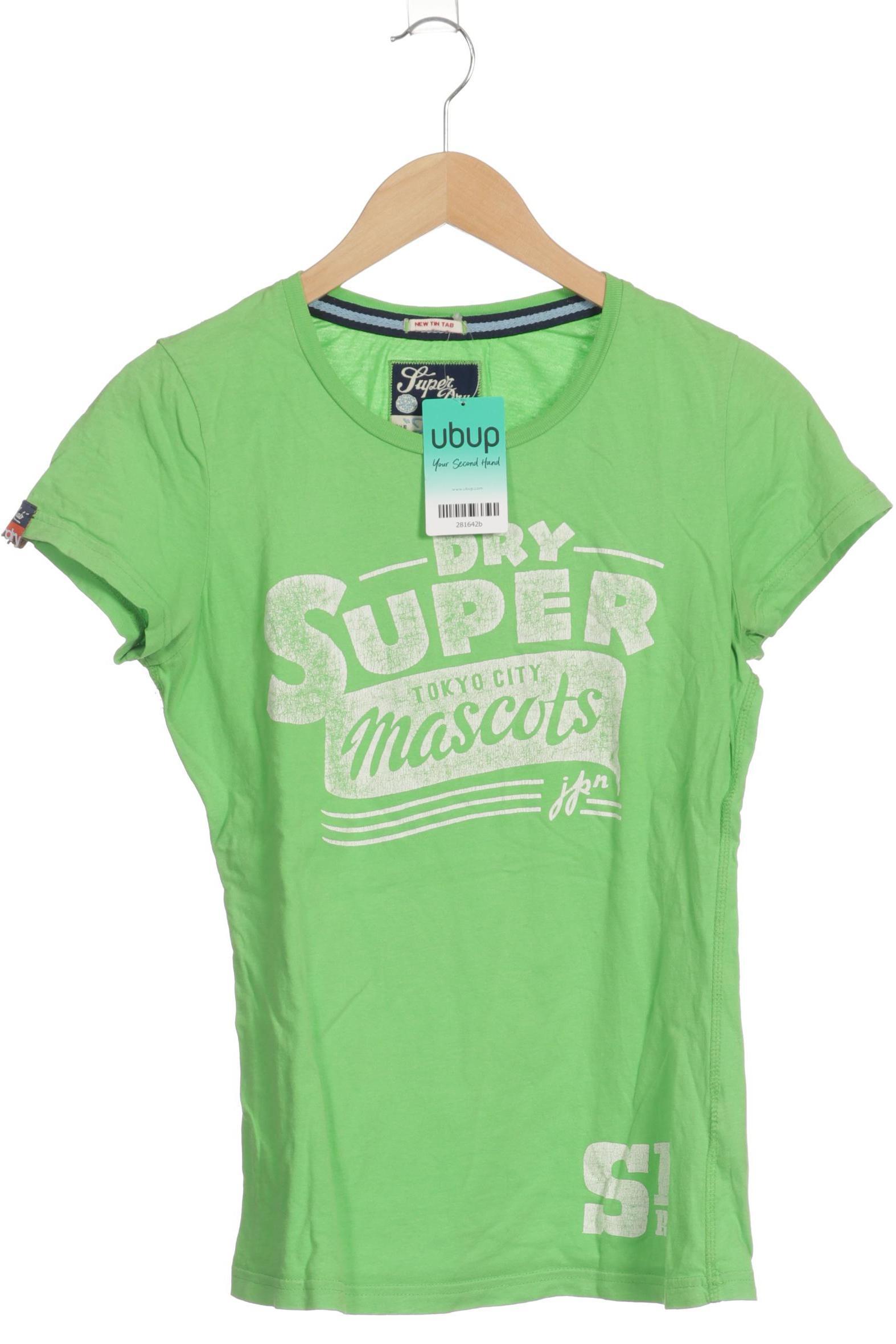 

Superdry Damen T-Shirt, grün, Gr.