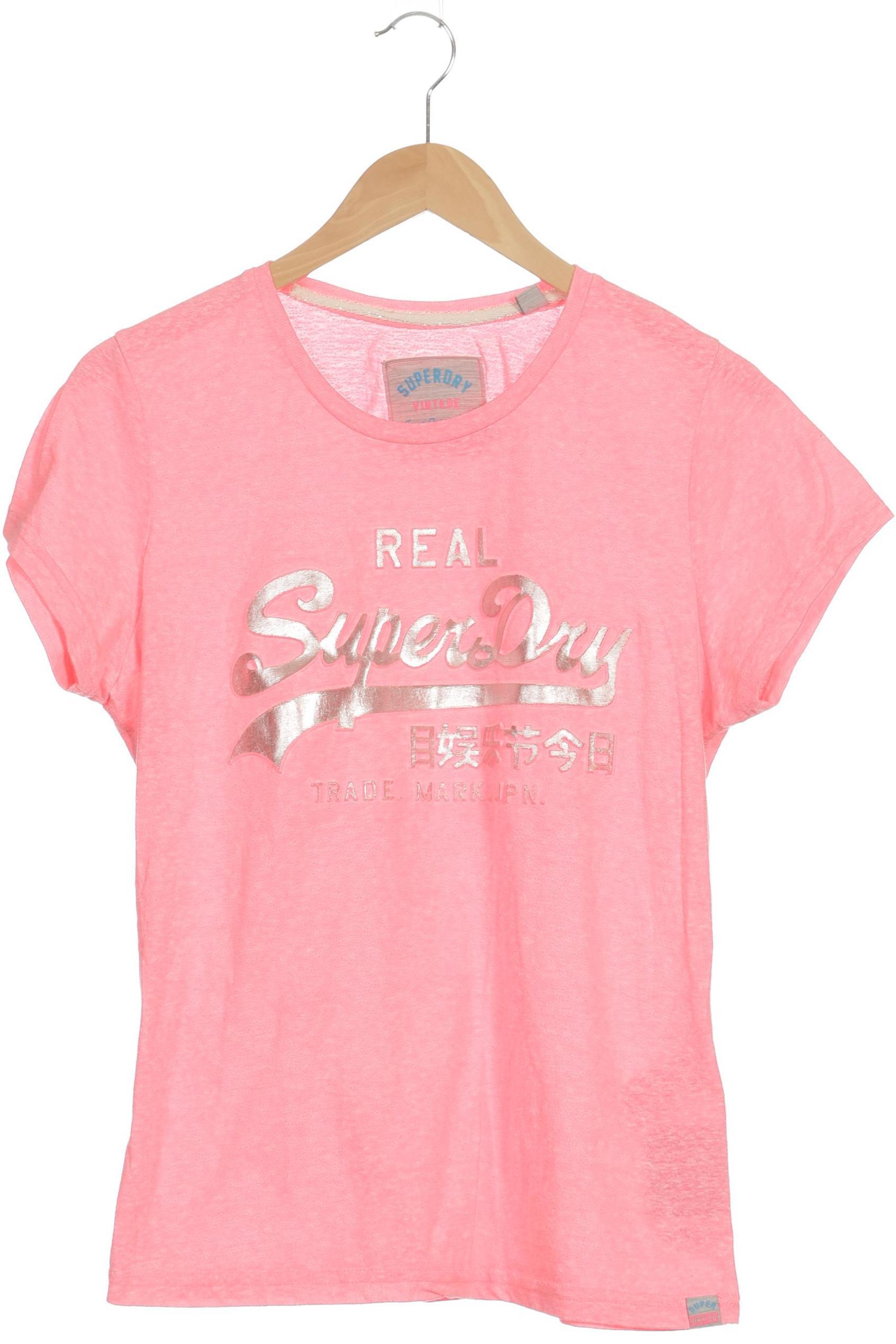 

Superdry Damen T-Shirt, pink, Gr.