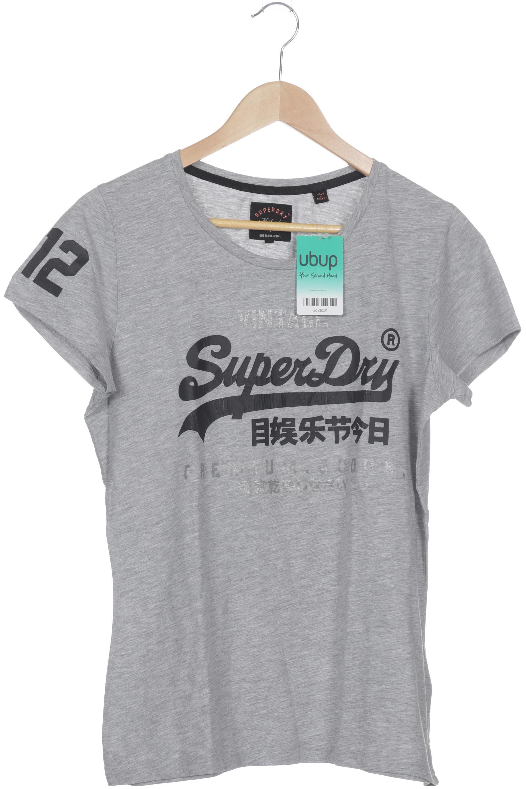 

Superdry Damen T-Shirt, grau, Gr.