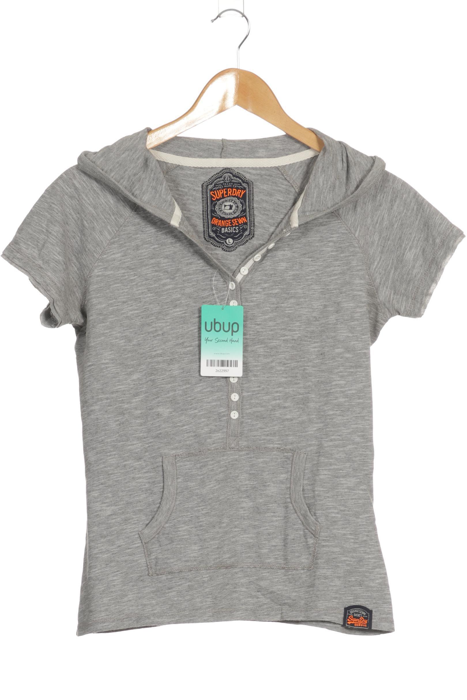 

Superdry Damen T-Shirt, grau, Gr.