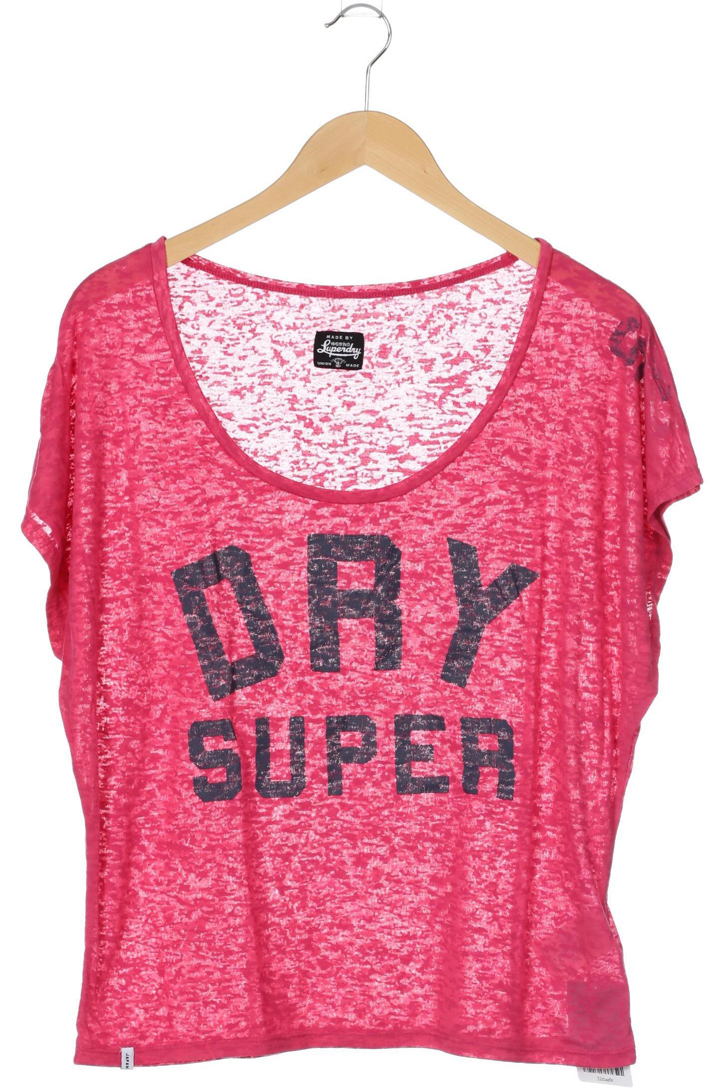 

Superdry Damen T-Shirt, pink, Gr.