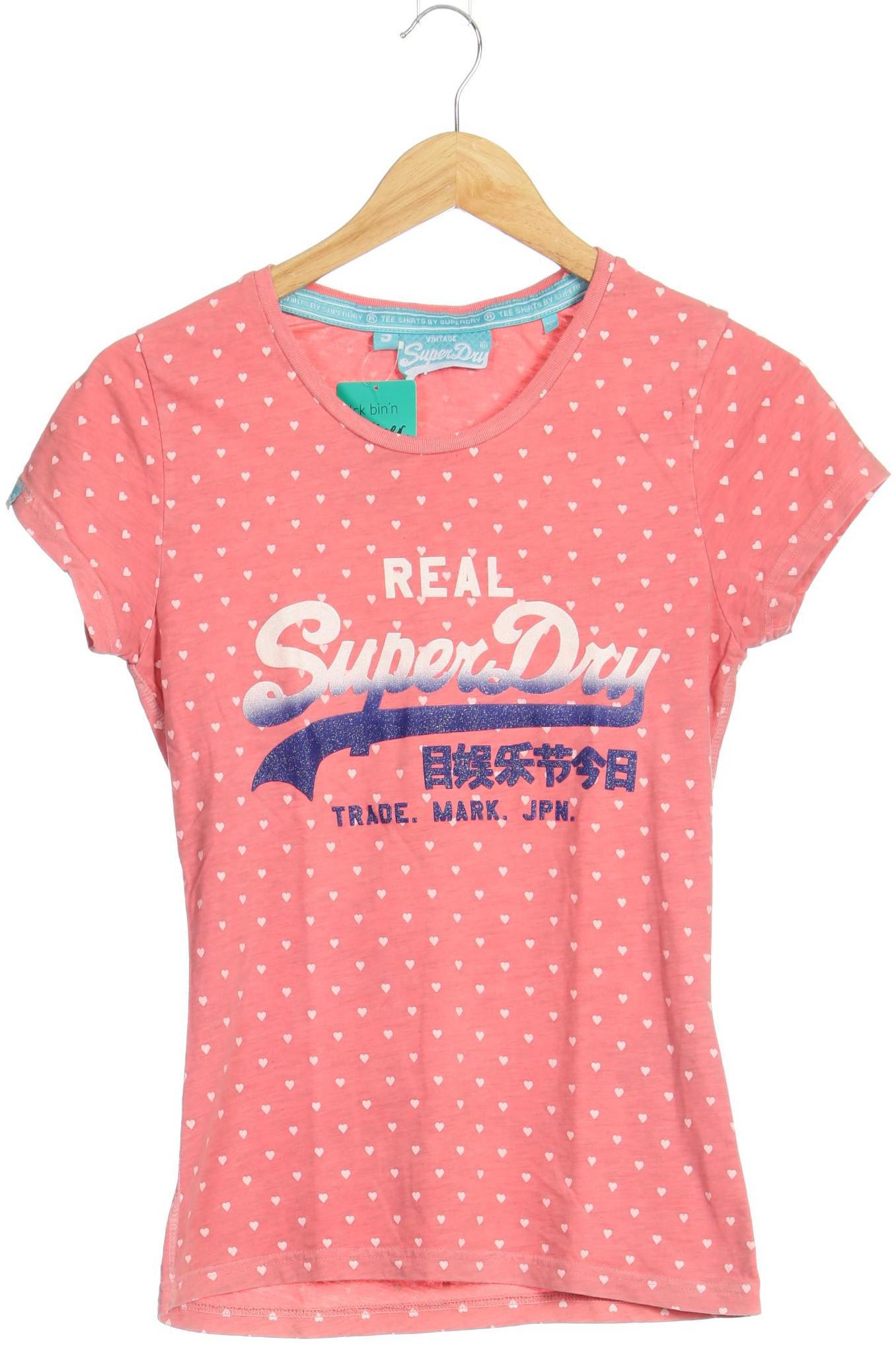 

Superdry Damen T-Shirt, pink, Gr.