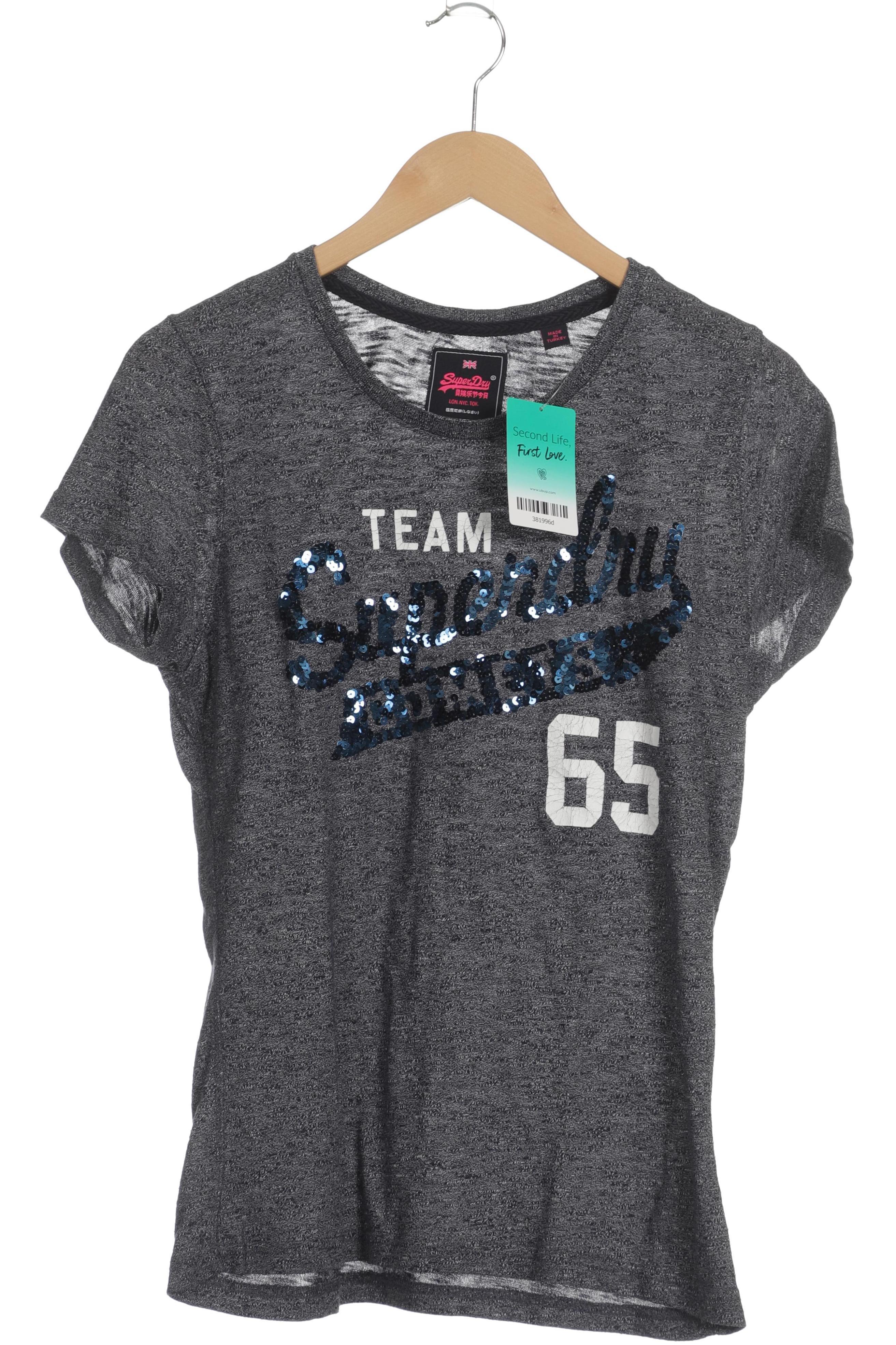 

Superdry Damen T-Shirt, grau, Gr.