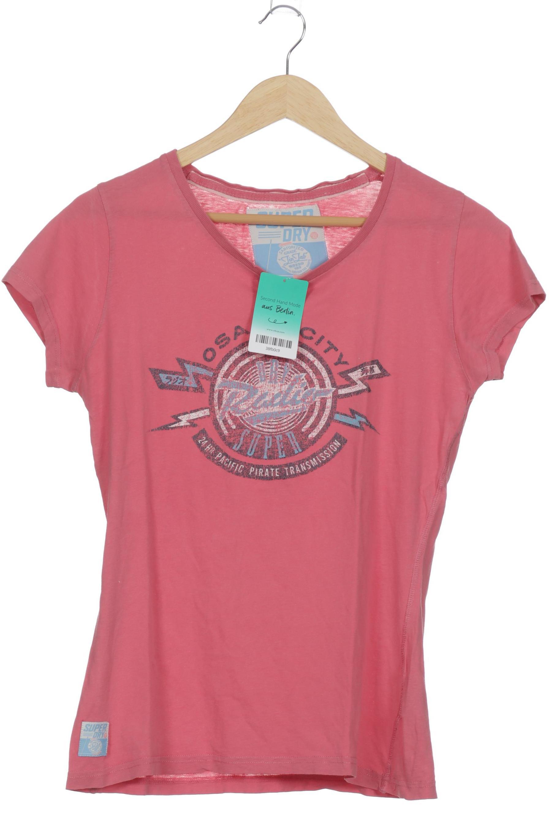 

Superdry Damen T-Shirt, pink, Gr.