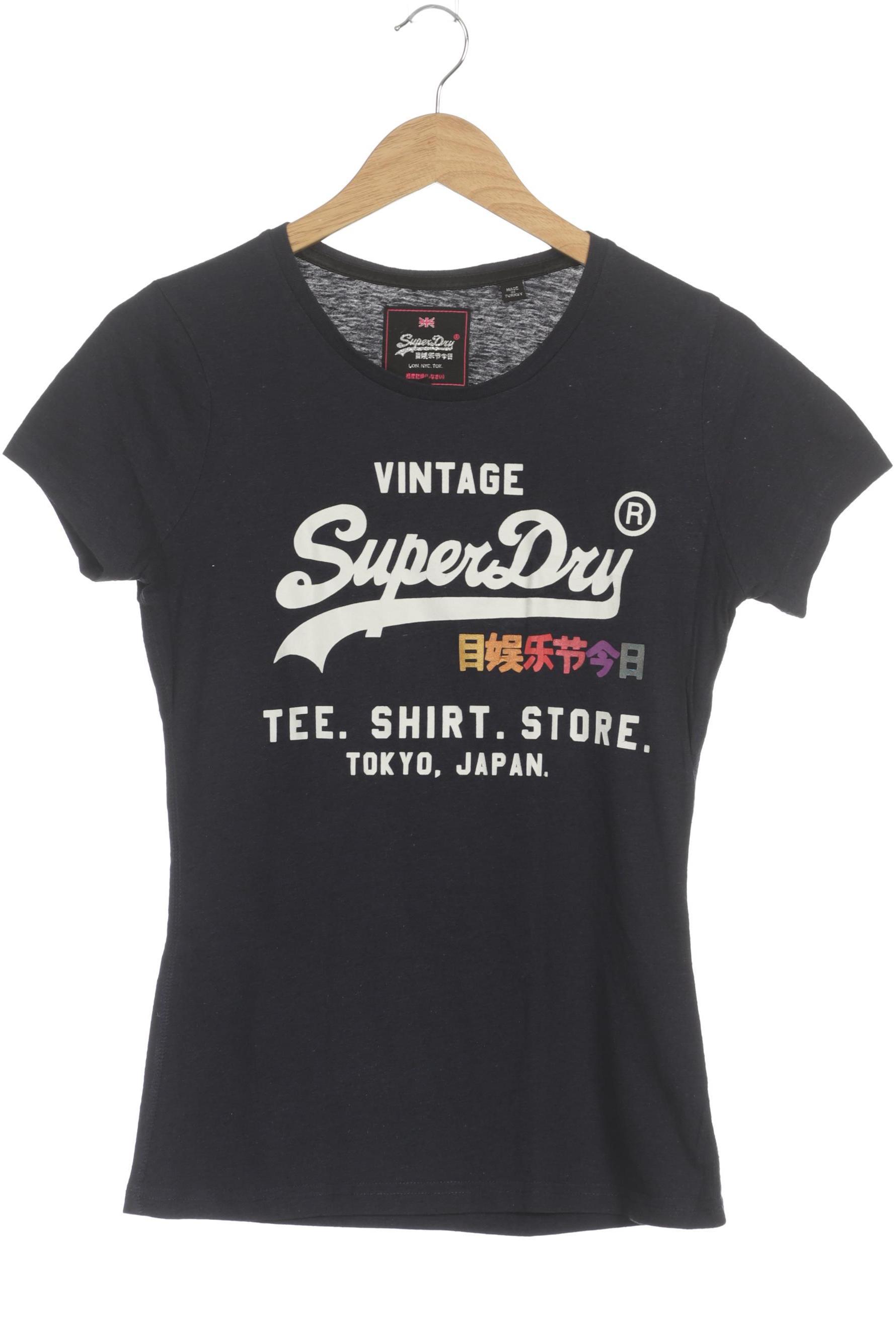 

Superdry Damen T-Shirt, blau, Gr.
