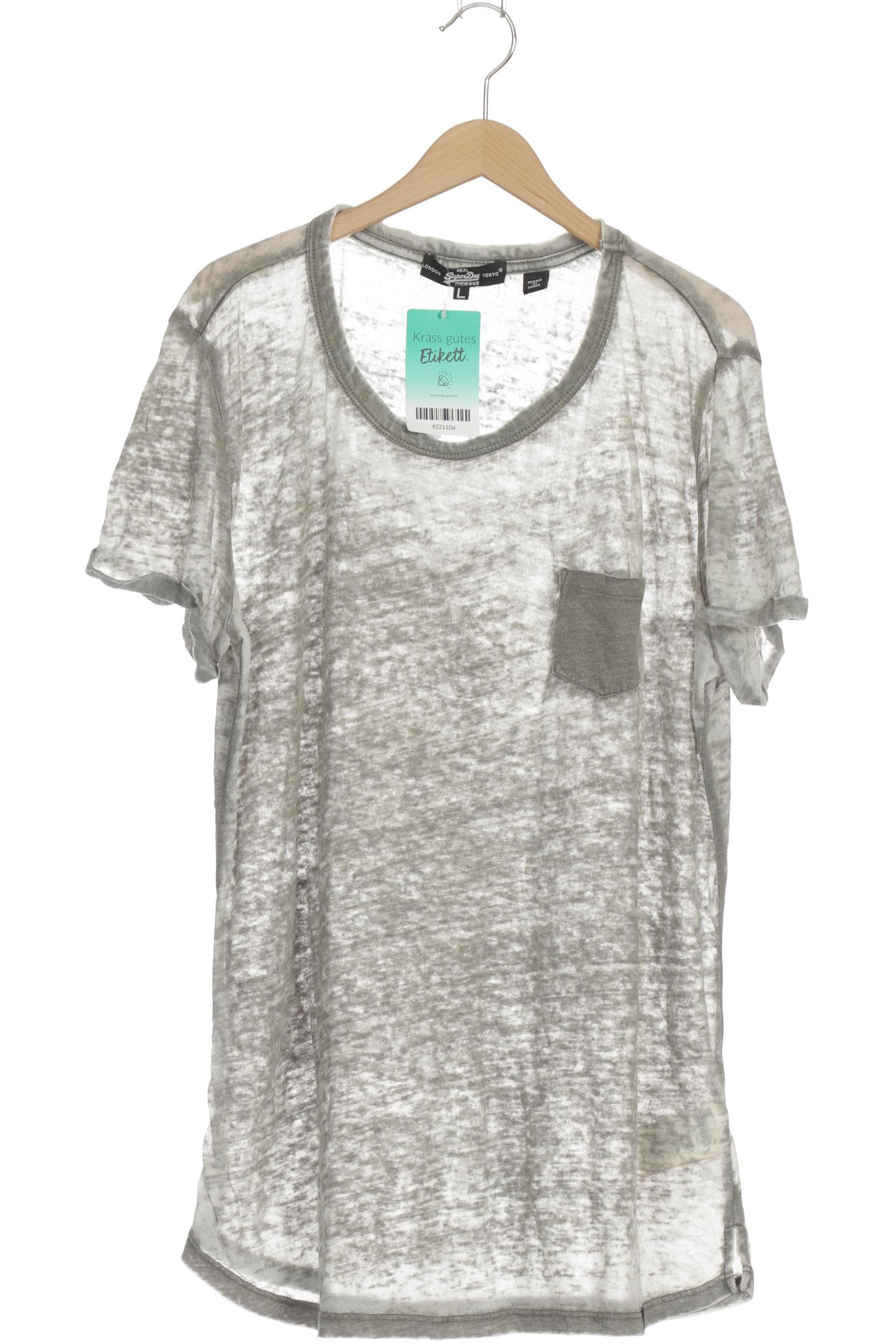 

Superdry Damen T-Shirt, grau, Gr.