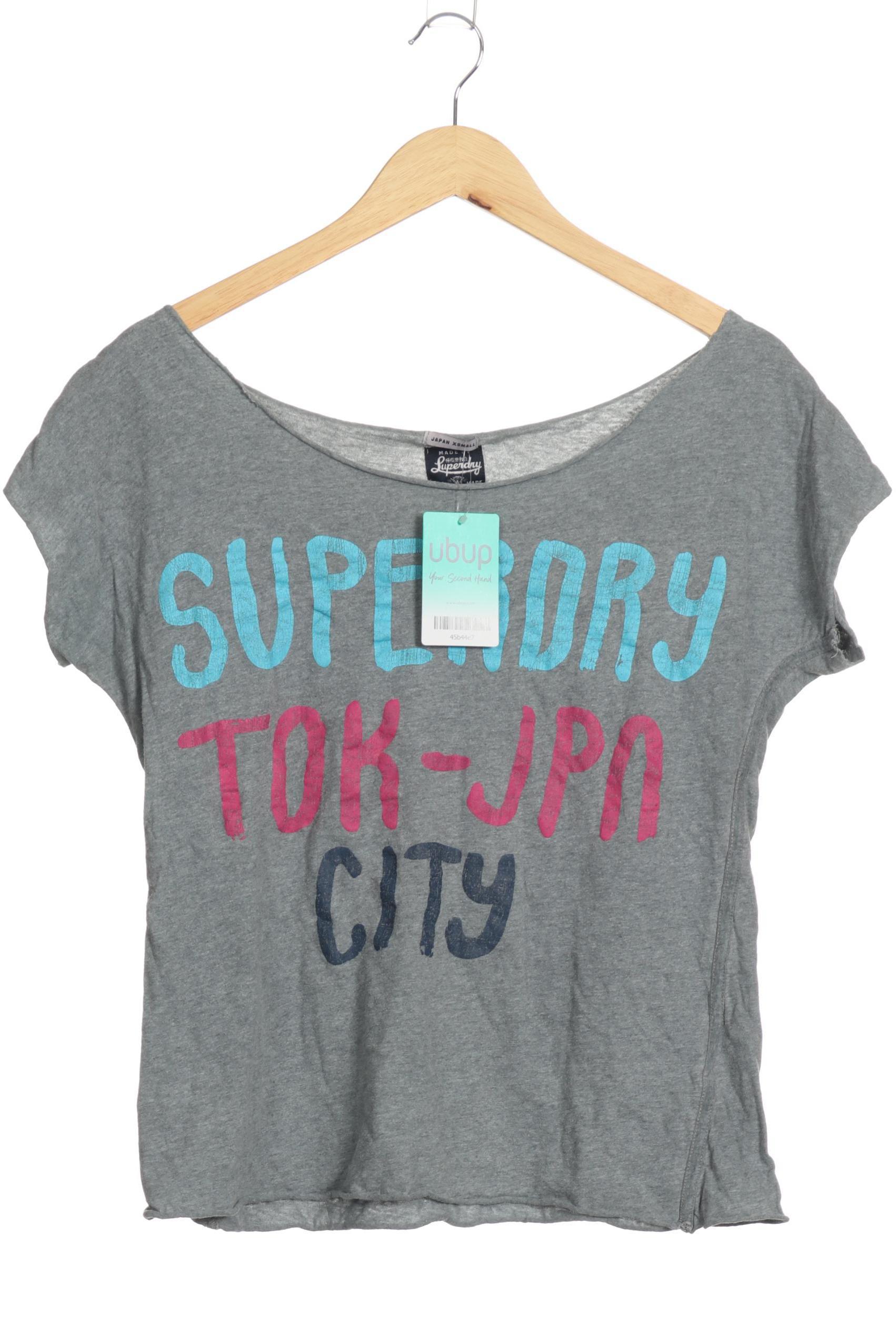 

Superdry Damen T-Shirt, grau, Gr.
