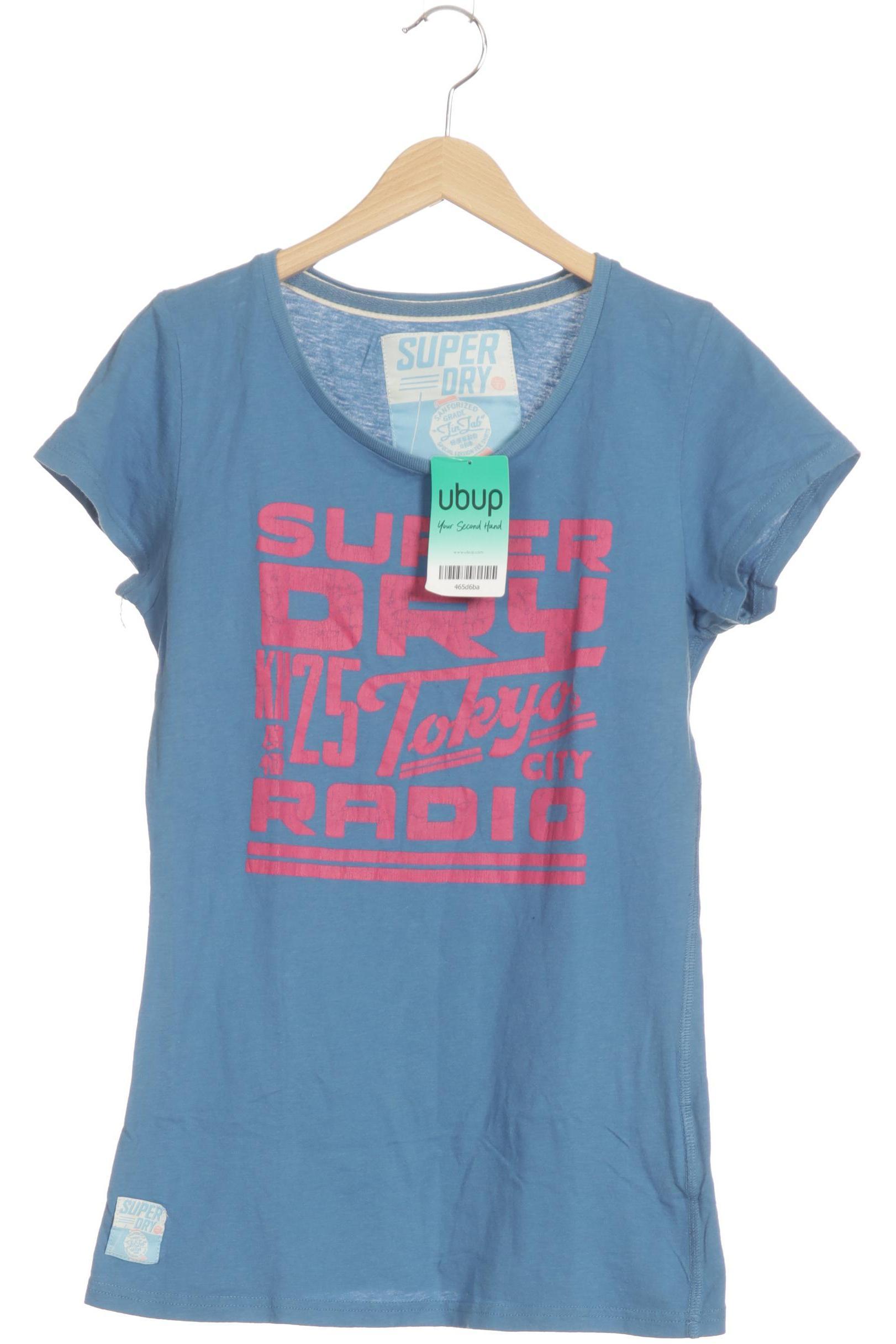 

Superdry Damen T-Shirt, blau, Gr.