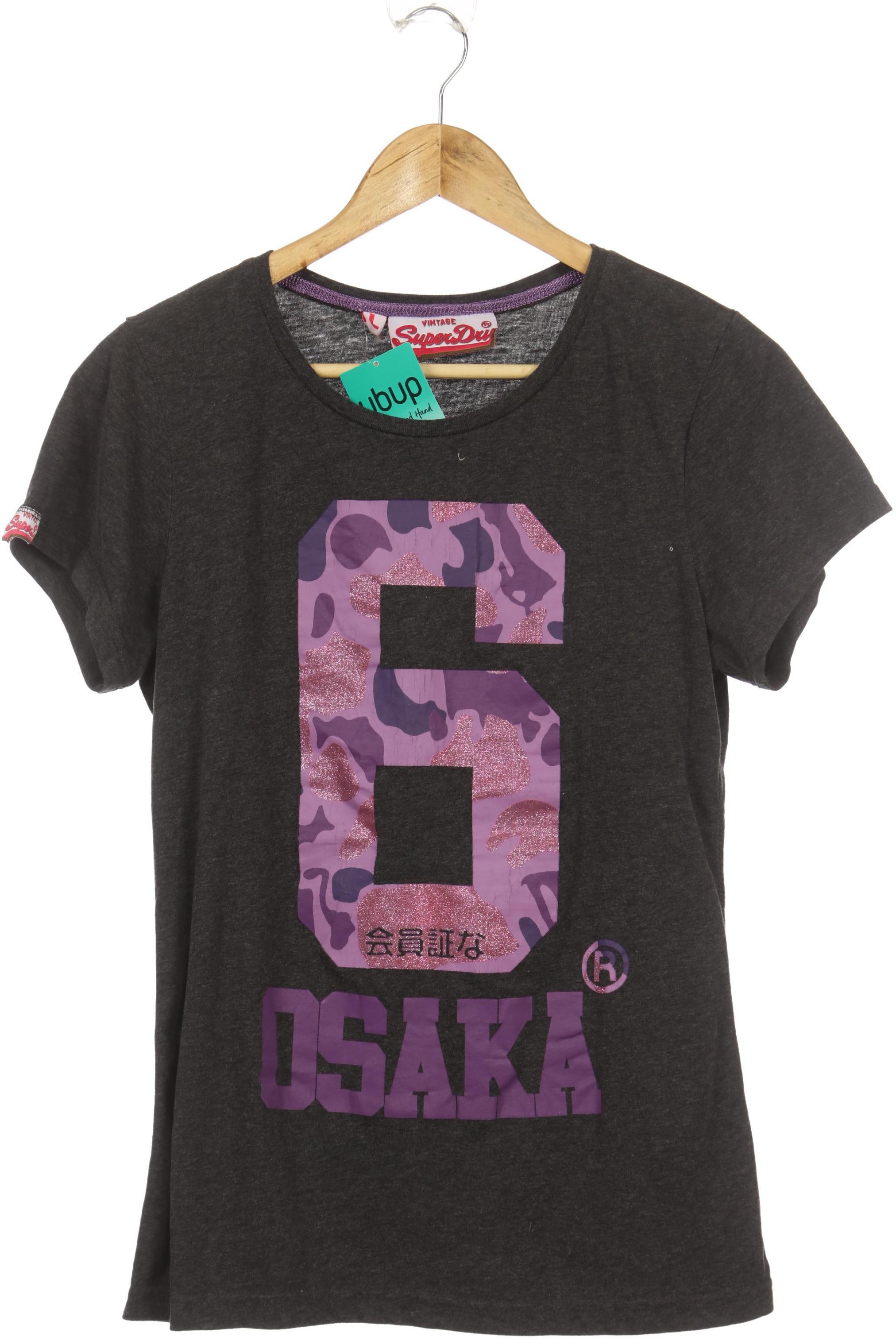

Superdry Damen T-Shirt, grau, Gr.
