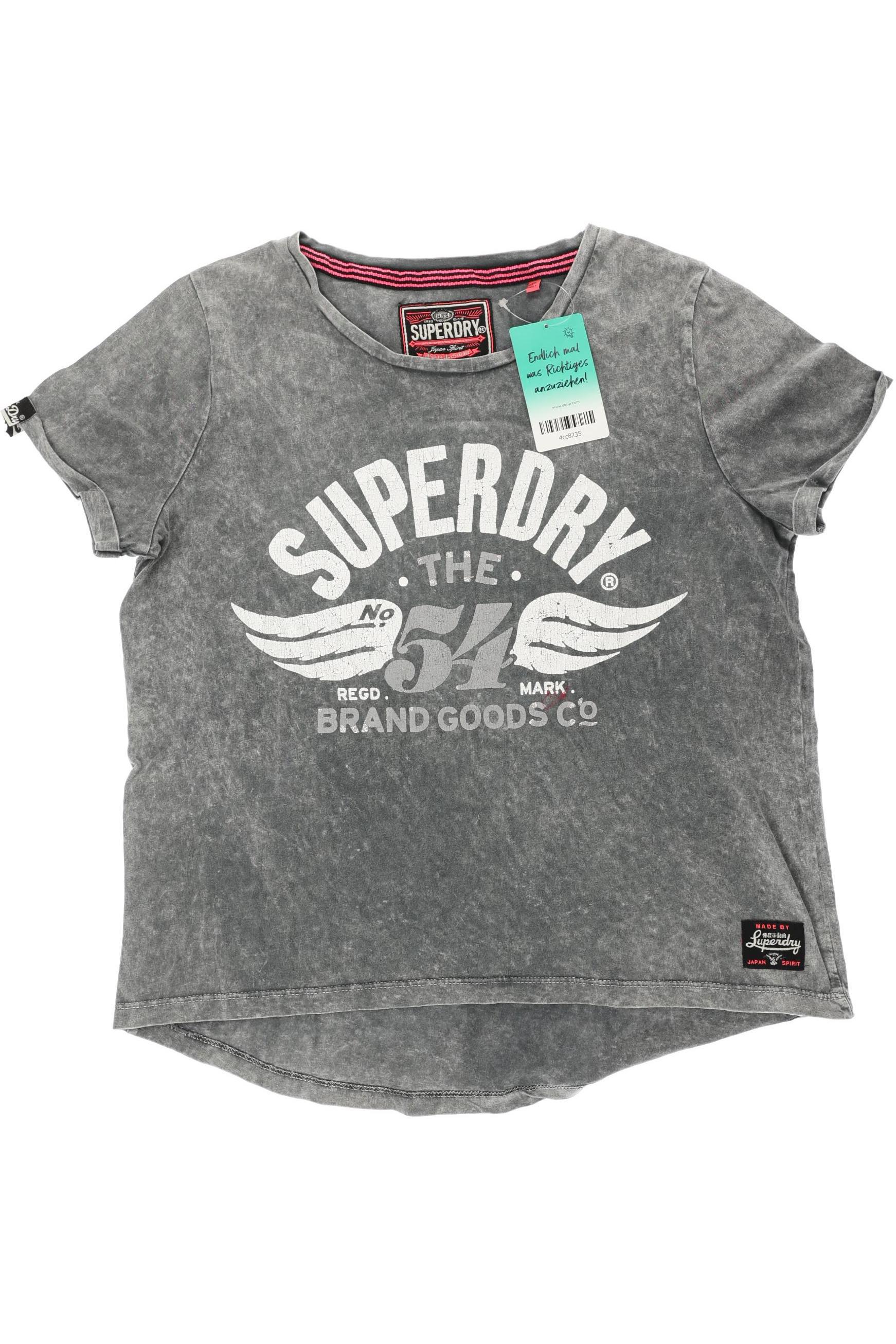 

Superdry Damen T-Shirt, grau, Gr.