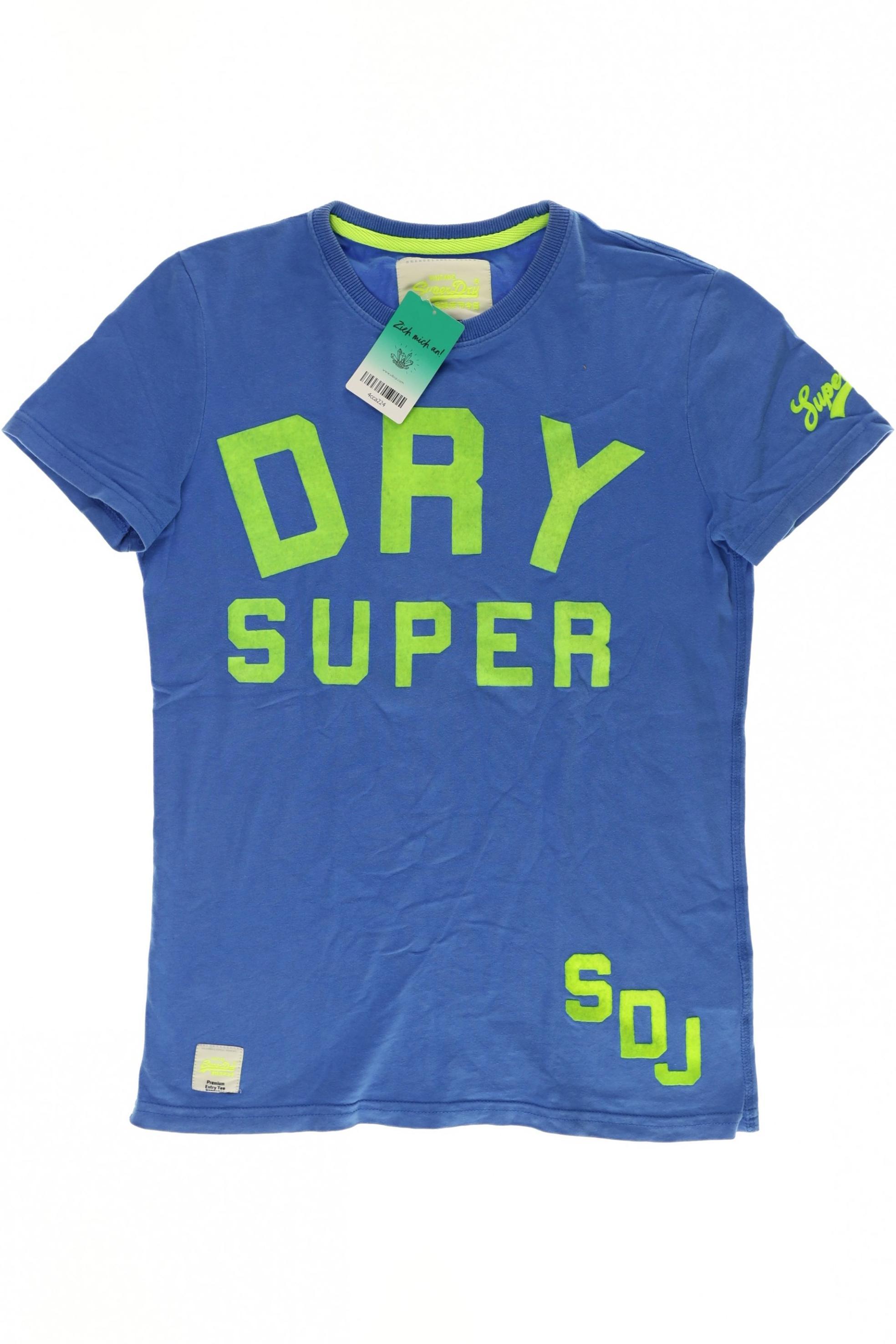

Superdry Damen T-Shirt, blau, Gr.