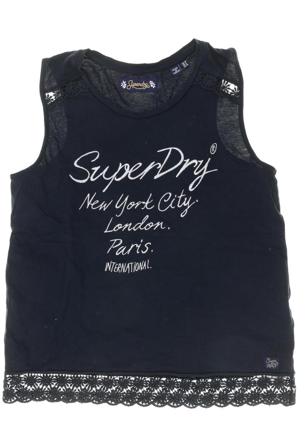 

Superdry Damen Top, blau, Gr. 38