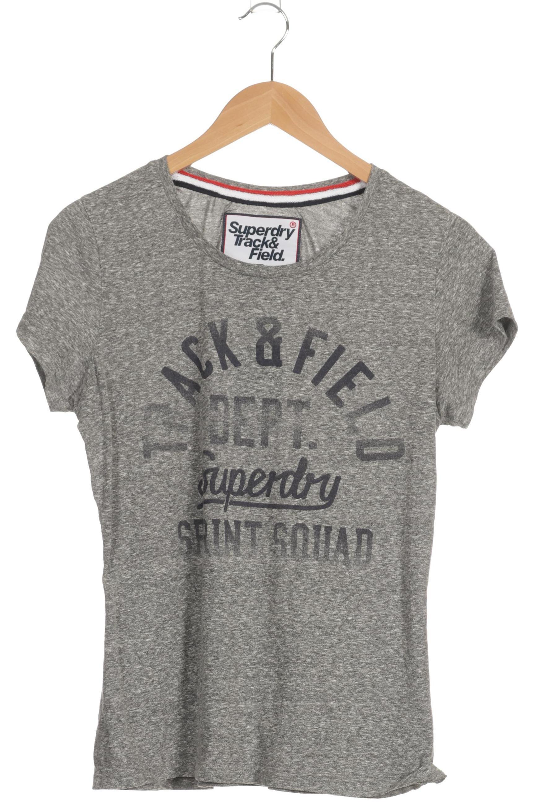 

Superdry Damen T-Shirt, grau, Gr.