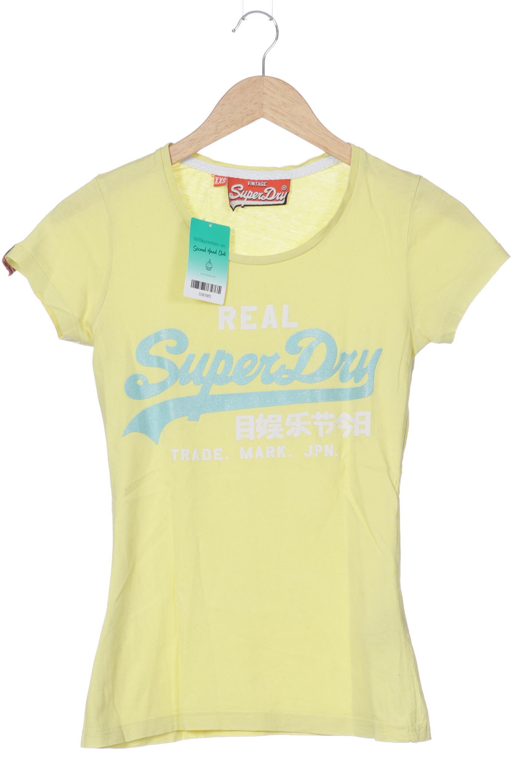 

Superdry Damen T-Shirt, gelb, Gr.