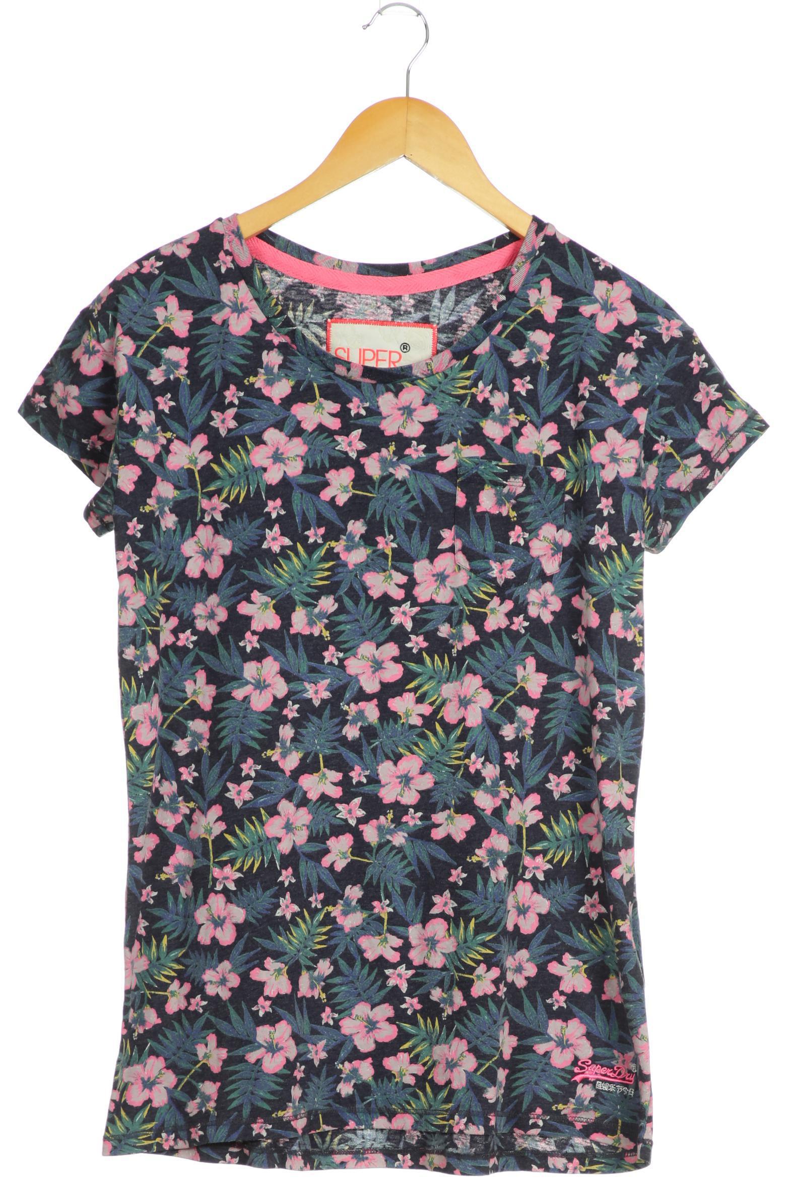 

Superdry Damen T-Shirt, blau, Gr.