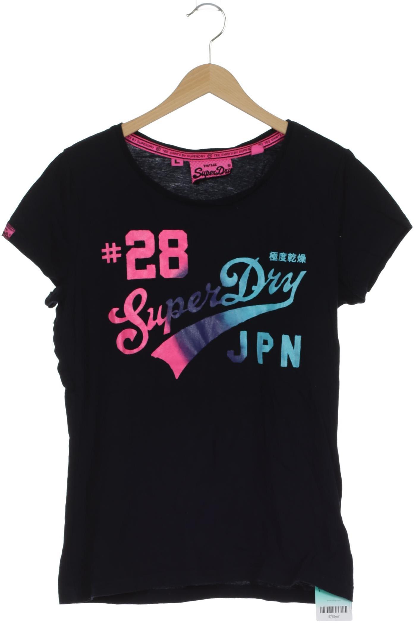 

Superdry Damen T-Shirt, blau, Gr.
