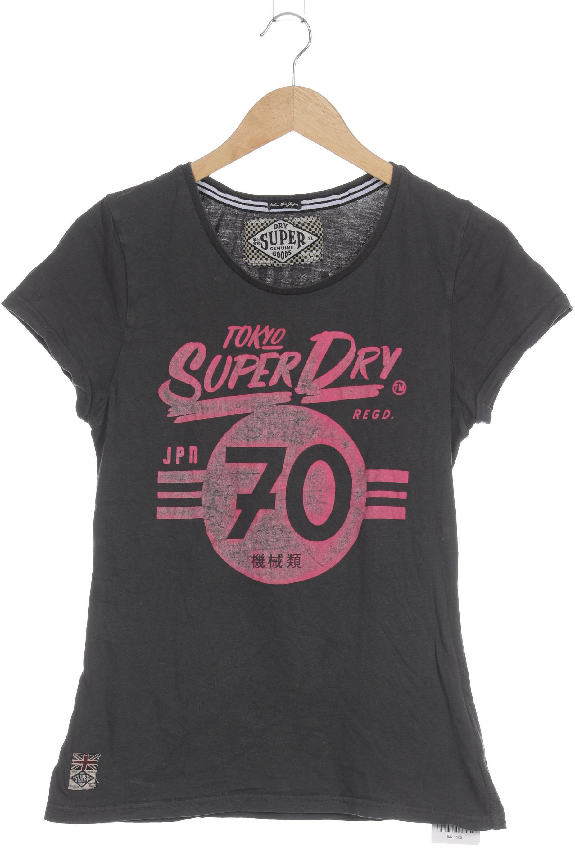 

Superdry Damen T-Shirt, grau, Gr.