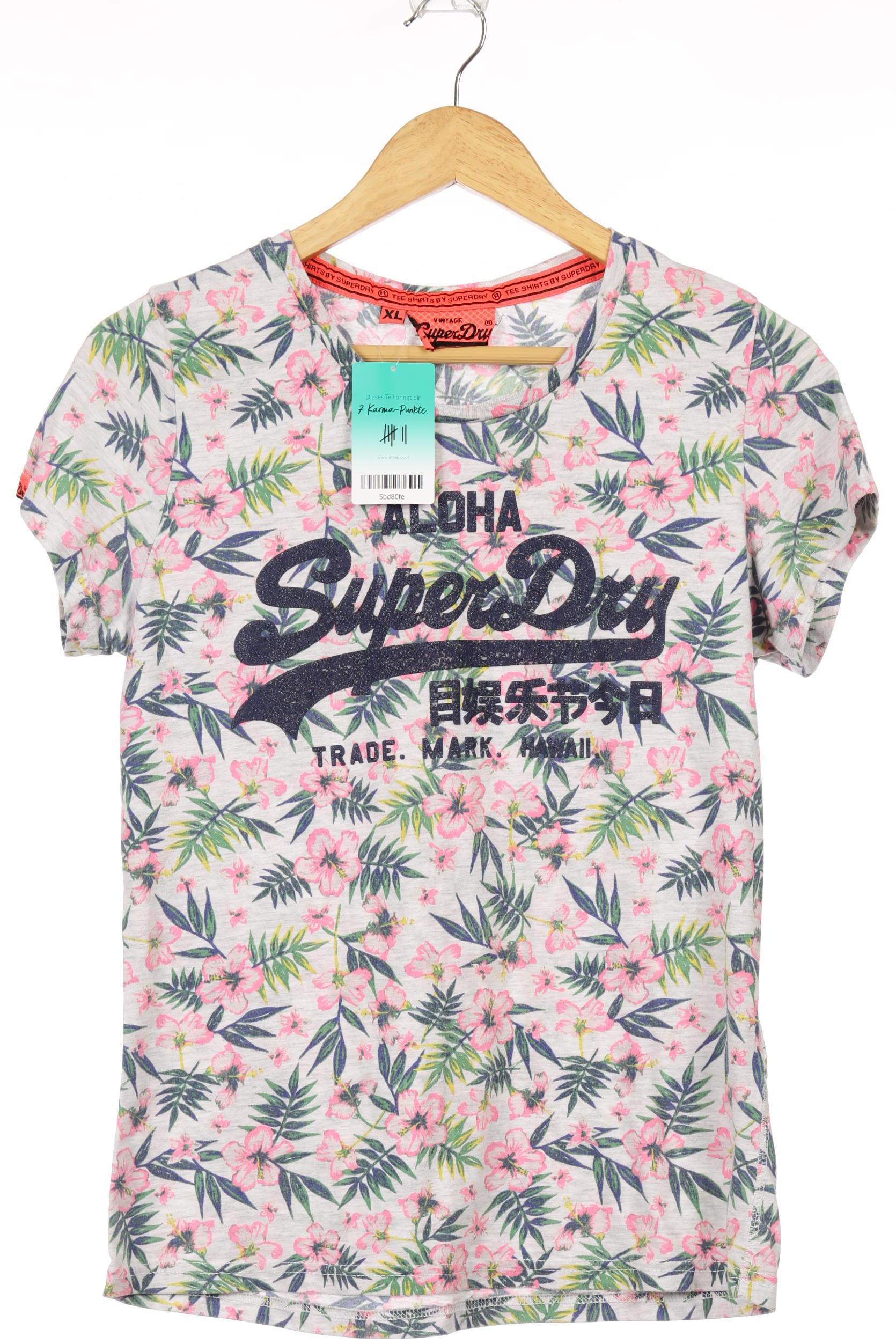 

Superdry Damen T-Shirt, pink, Gr.
