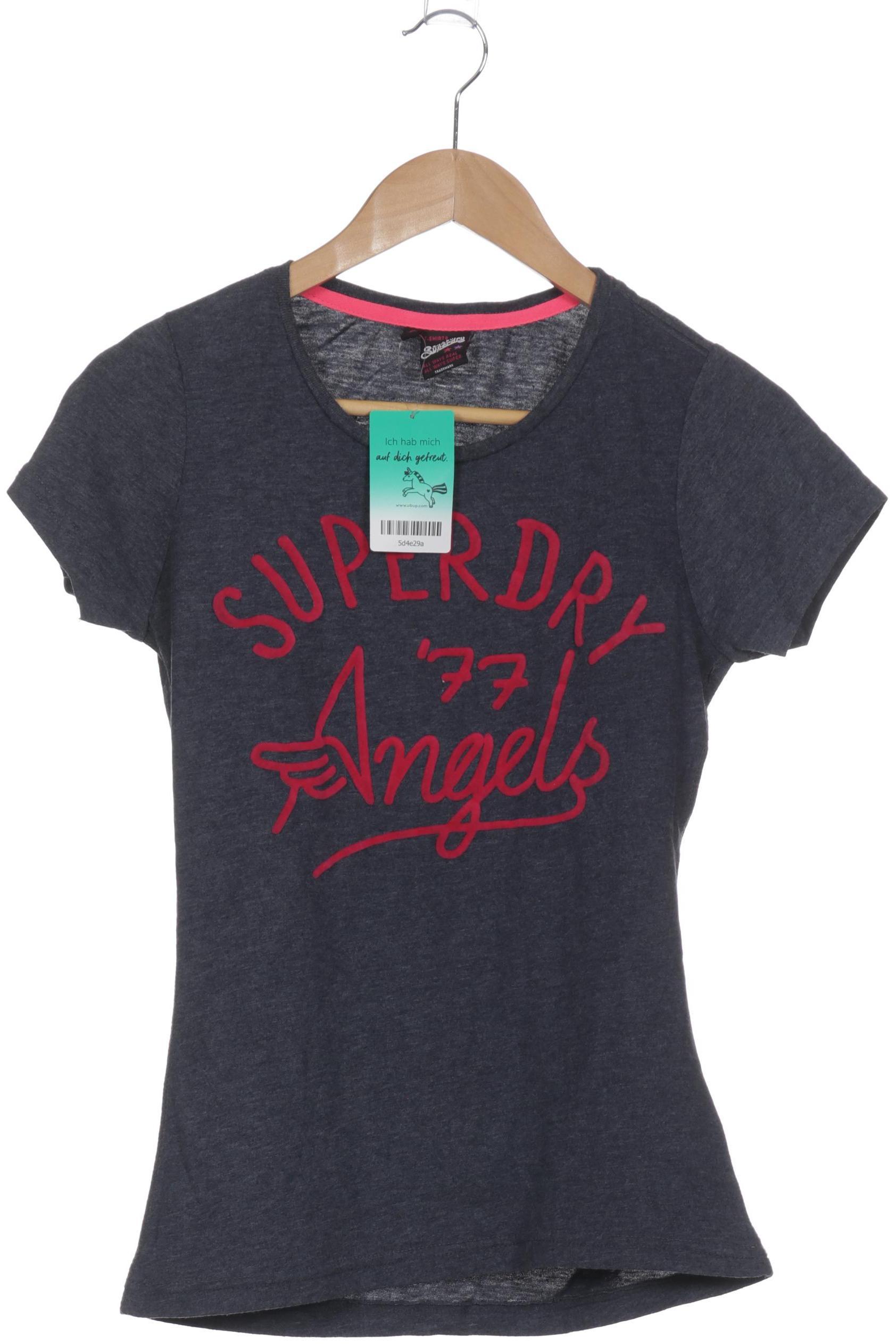 

Superdry Damen T-Shirt, blau, Gr.