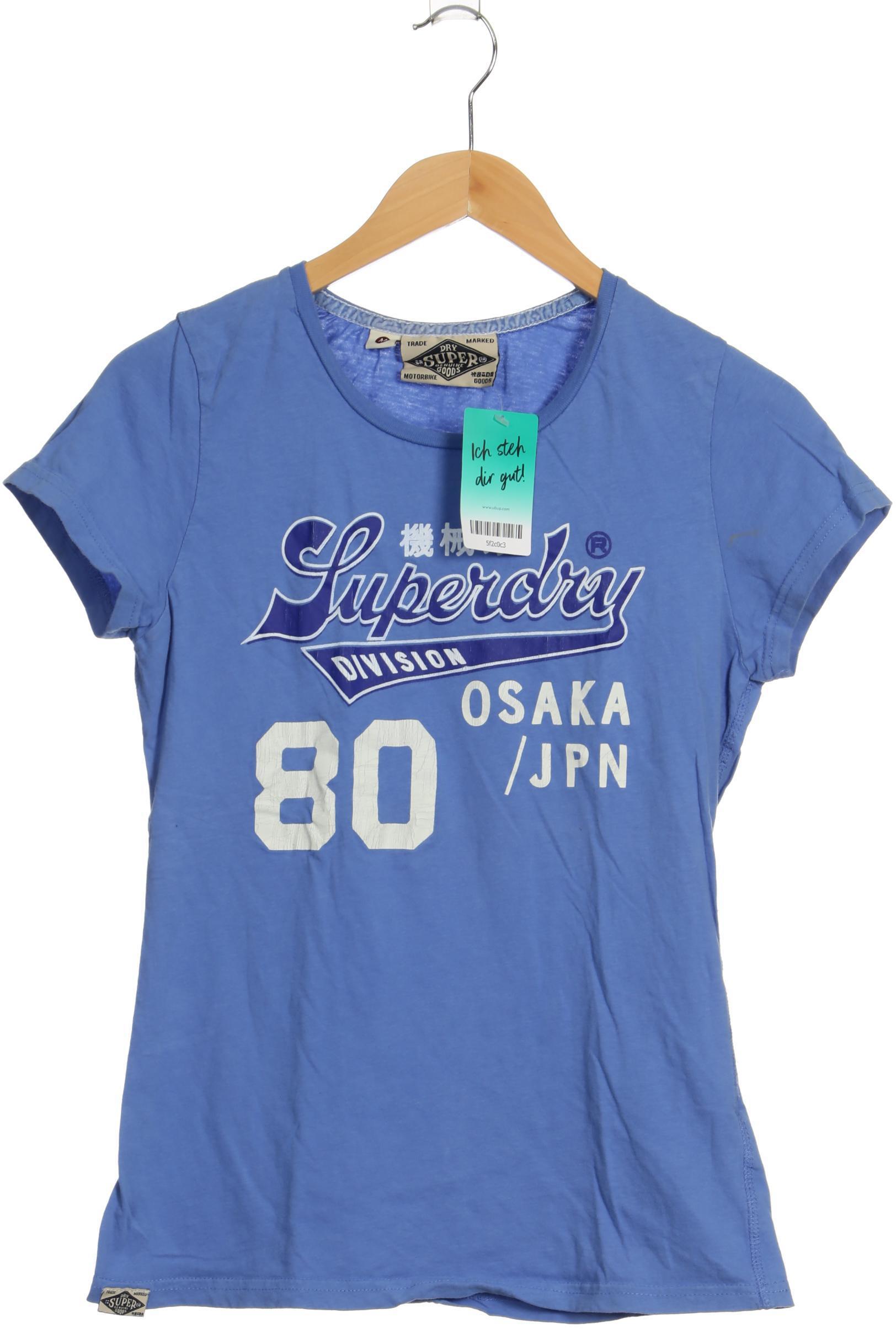 

Superdry Damen T-Shirt, blau, Gr.